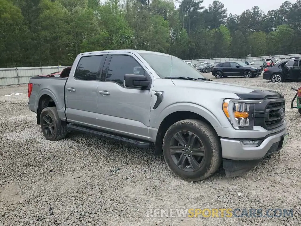 4 Photograph of a damaged car 1FTFW1E84MKD35382 FORD F-150 2021