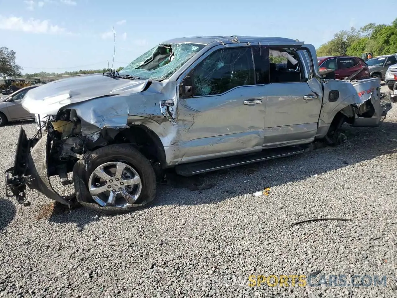 1 Photograph of a damaged car 1FTFW1E84MKD93671 FORD F-150 2021