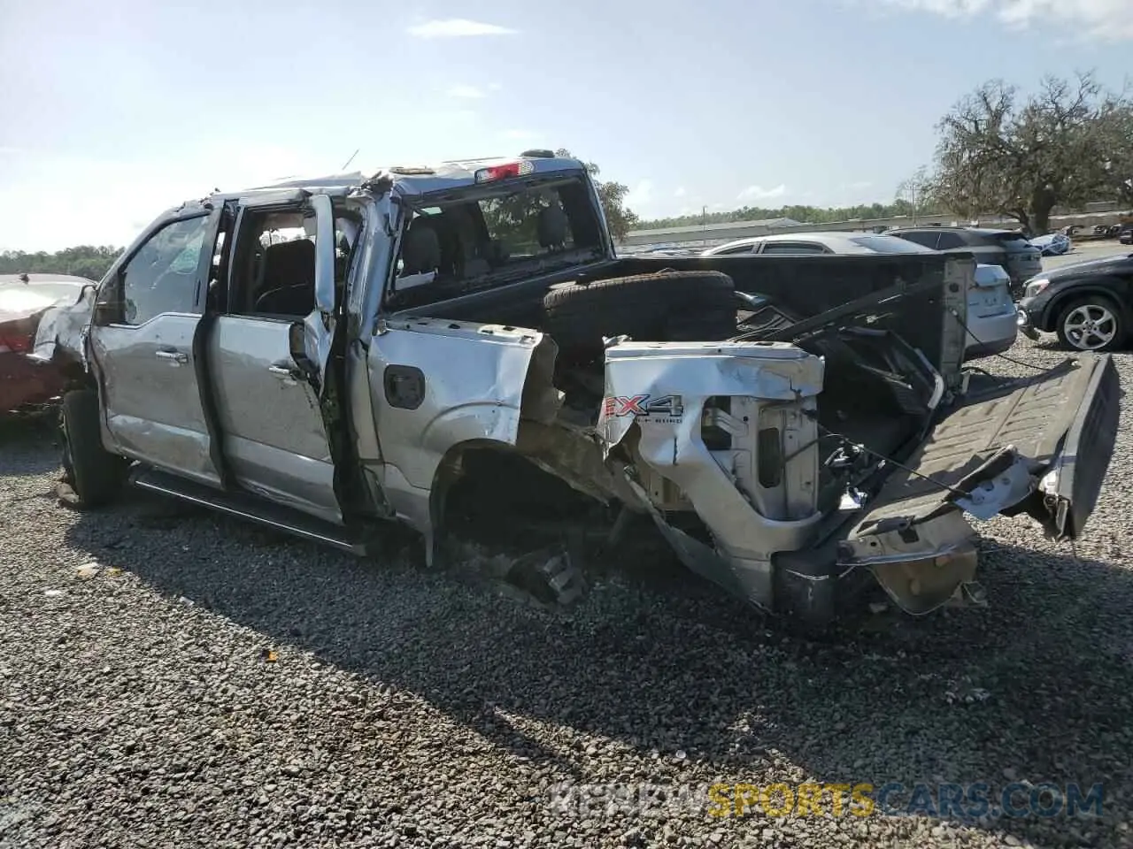 2 Photograph of a damaged car 1FTFW1E84MKD93671 FORD F-150 2021