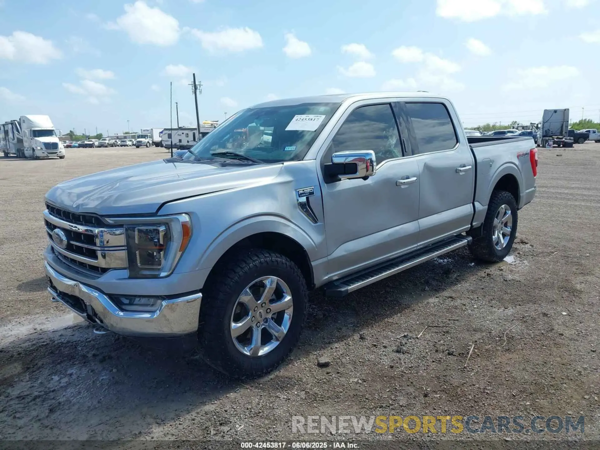 2 Photograph of a damaged car 1FTFW1E84MKE53352 FORD F-150 2021