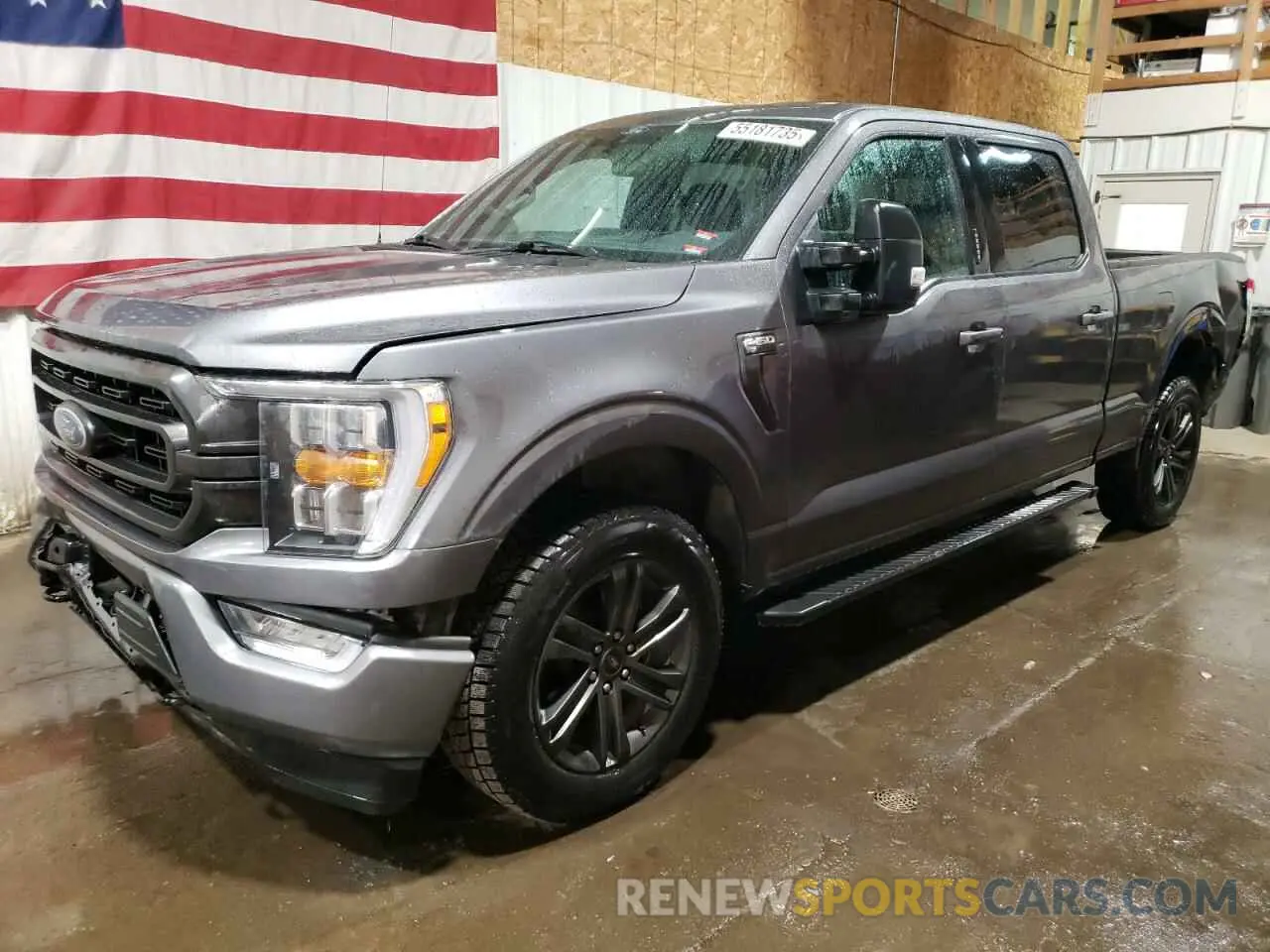 1 Photograph of a damaged car 1FTFW1E85MFA79276 FORD F-150 2021