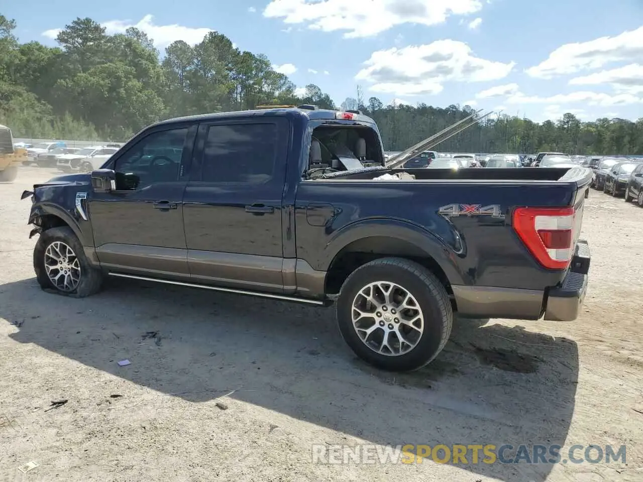 2 Photograph of a damaged car 1FTFW1E85MFB70855 FORD F-150 2021
