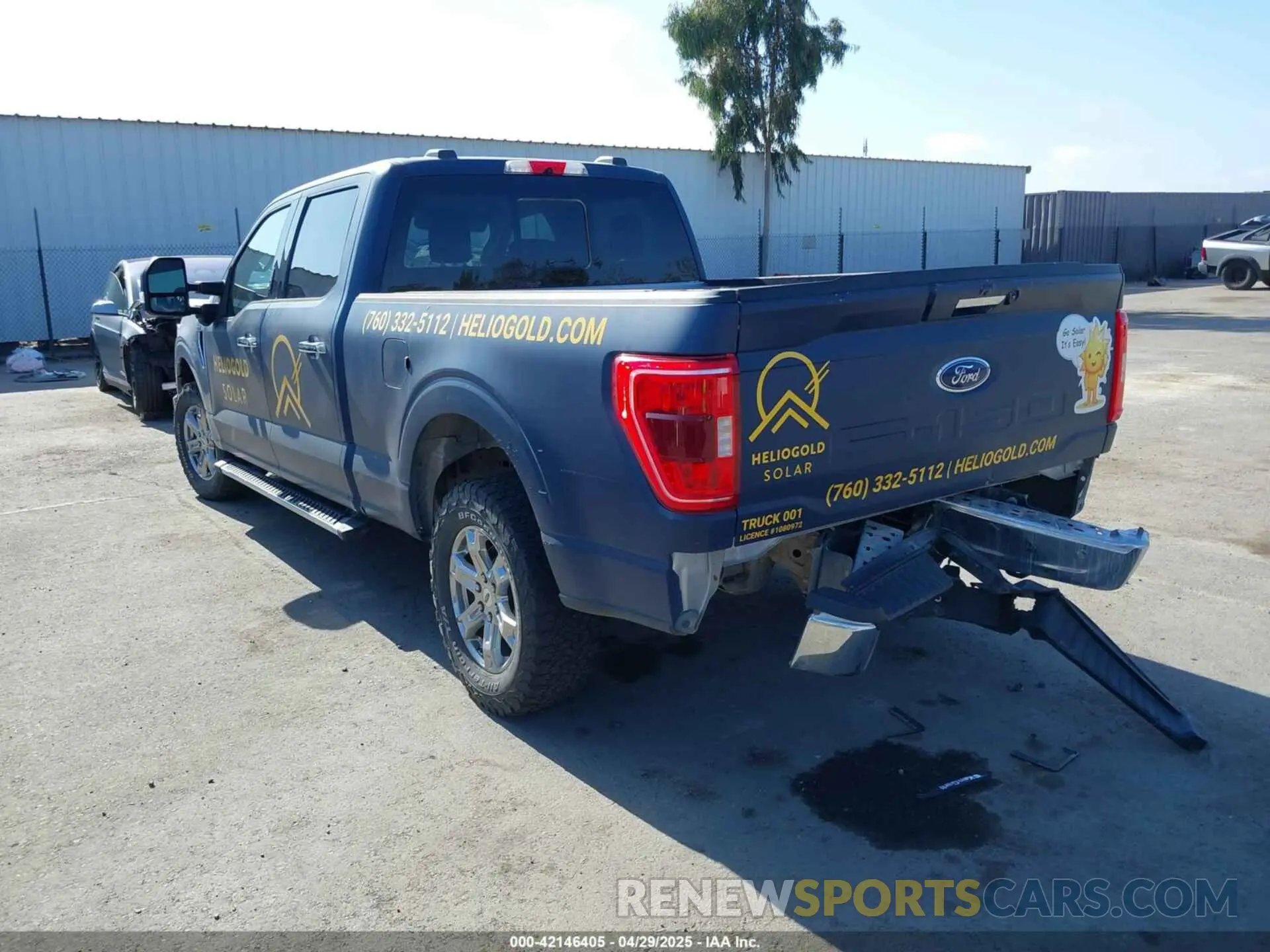3 Photograph of a damaged car 1FTFW1E85MFC32223 FORD F-150 2021
