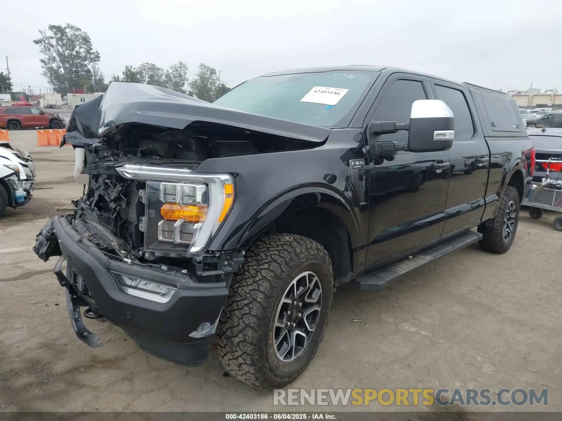 2 Photograph of a damaged car 1FTFW1E85MFC80160 FORD F-150 2021