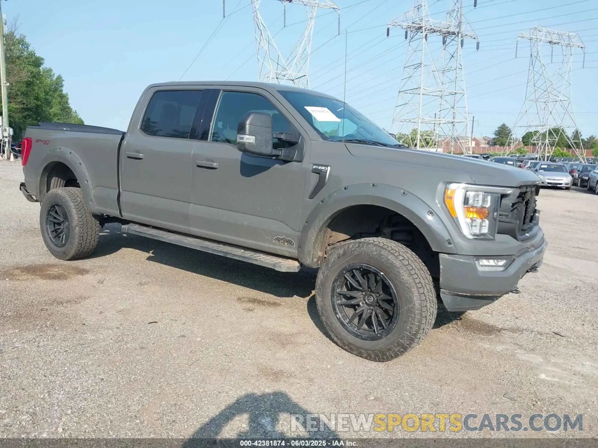 1 Photograph of a damaged car 1FTFW1E85MKD35973 FORD F-150 2021