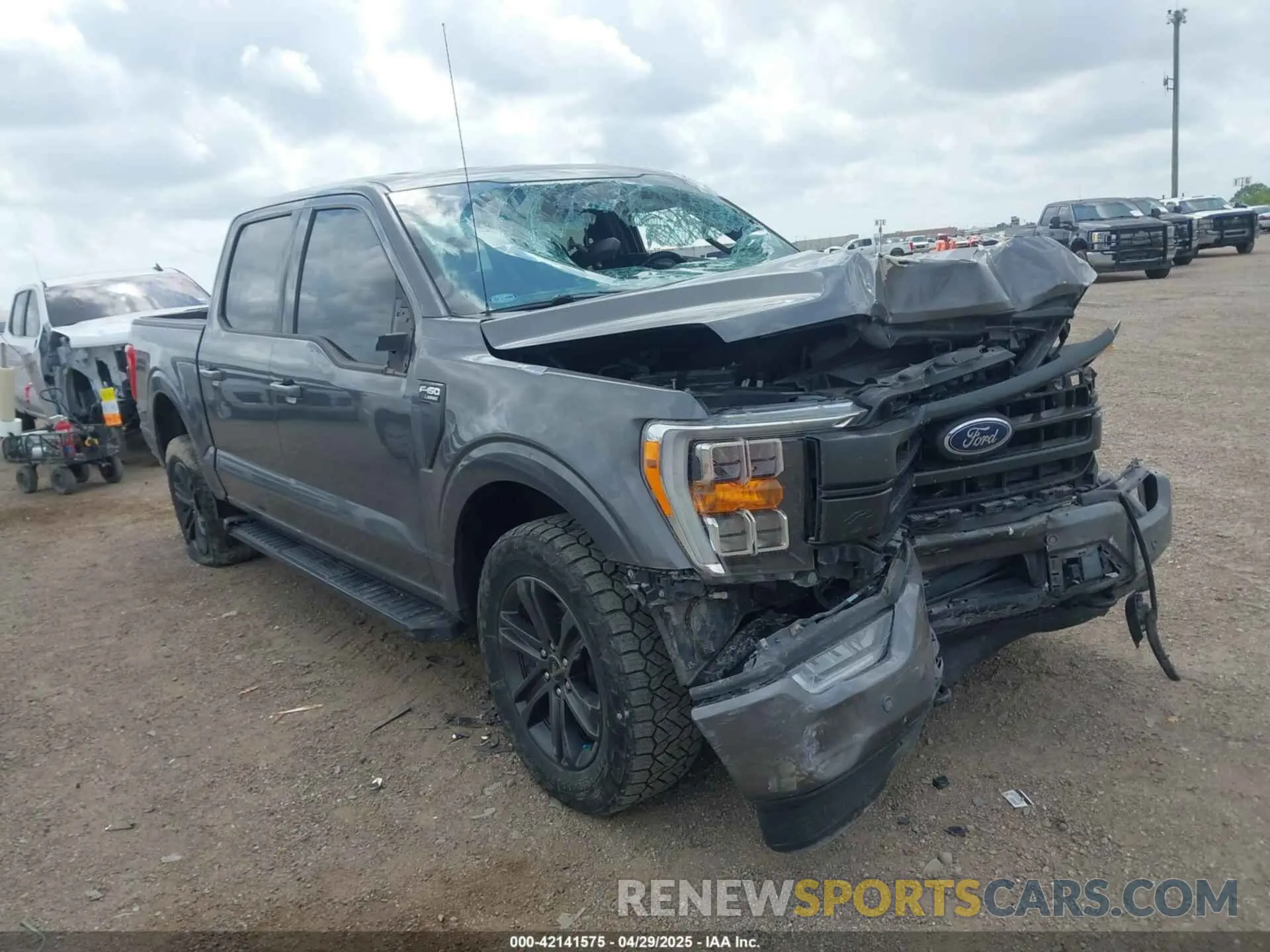 1 Photograph of a damaged car 1FTFW1E85MKE04547 FORD F-150 2021