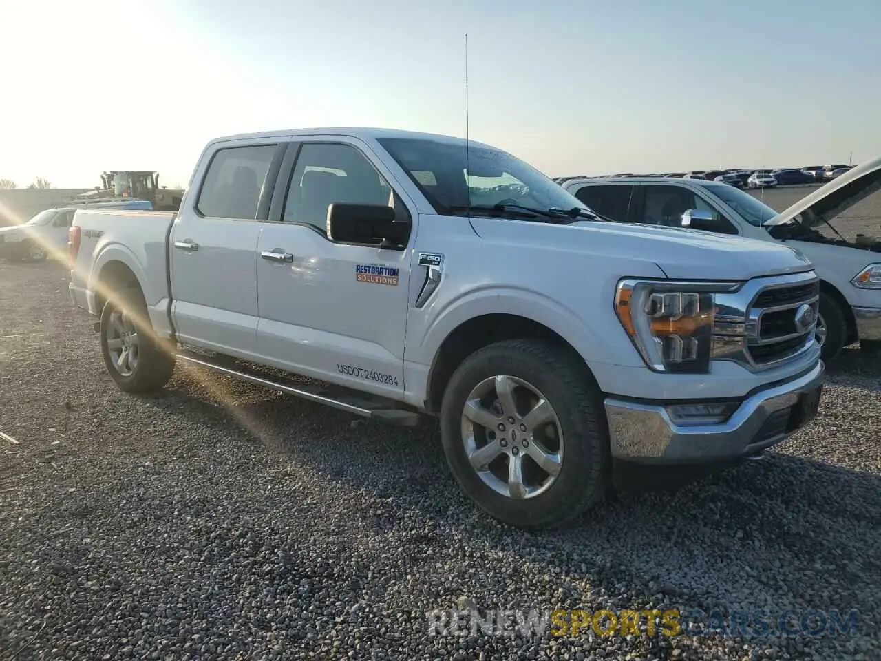 4 Photograph of a damaged car 1FTFW1E85MKE06539 FORD F-150 2021