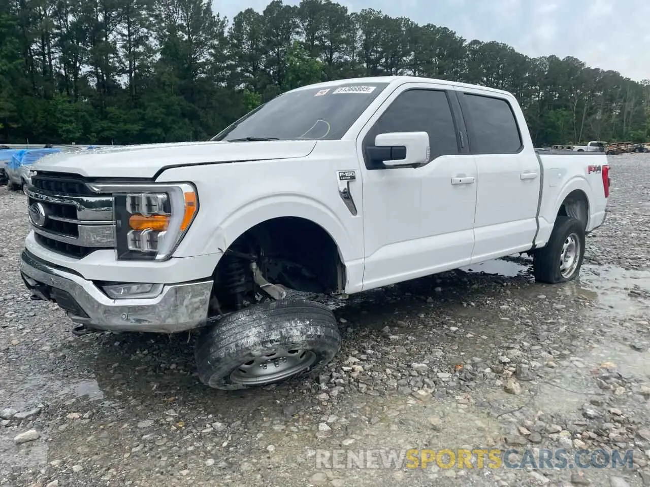1 Photograph of a damaged car 1FTFW1E86MFB70217 FORD F-150 2021
