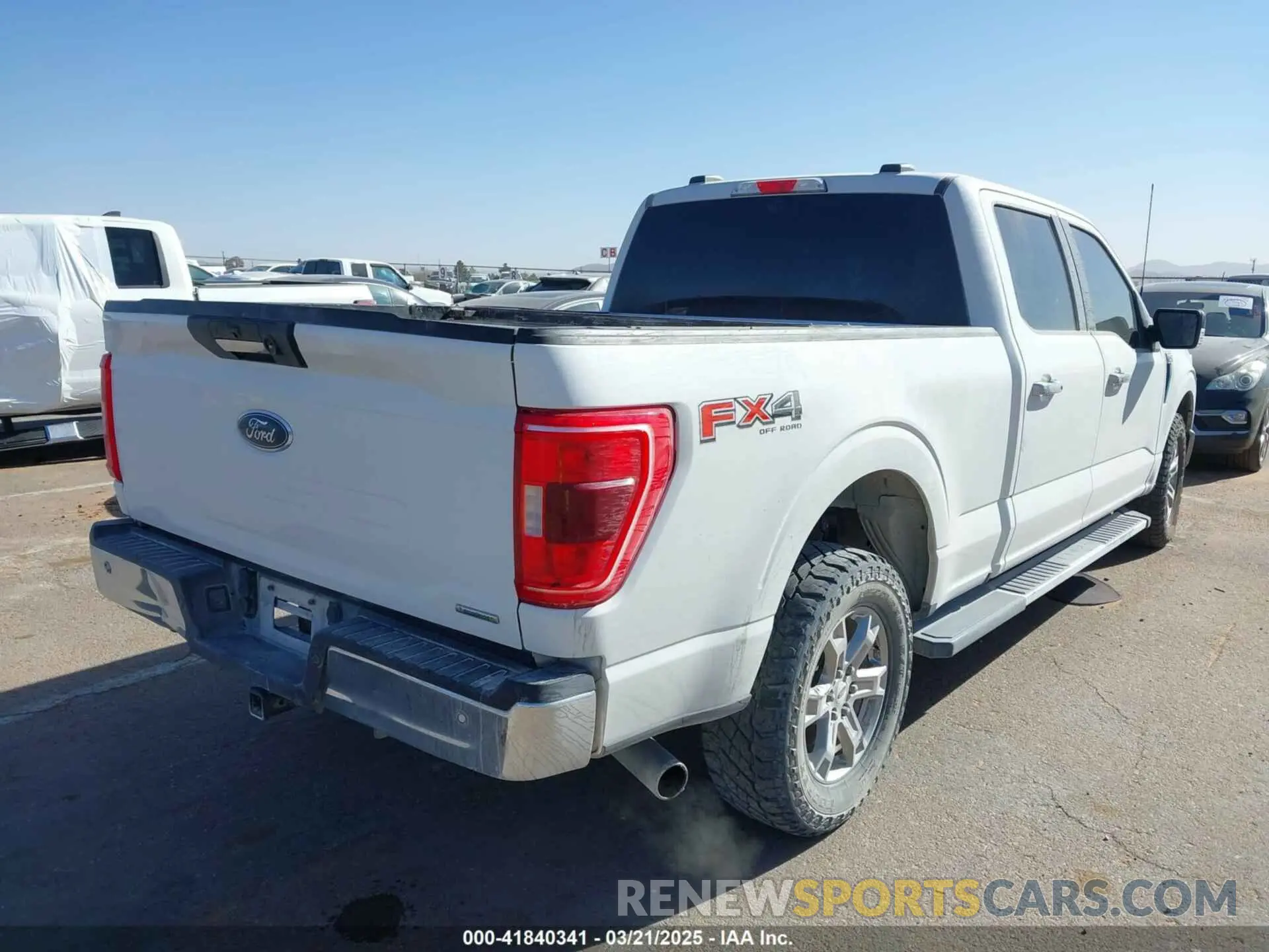 4 Photograph of a damaged car 1FTFW1E86MFC72651 FORD F-150 2021