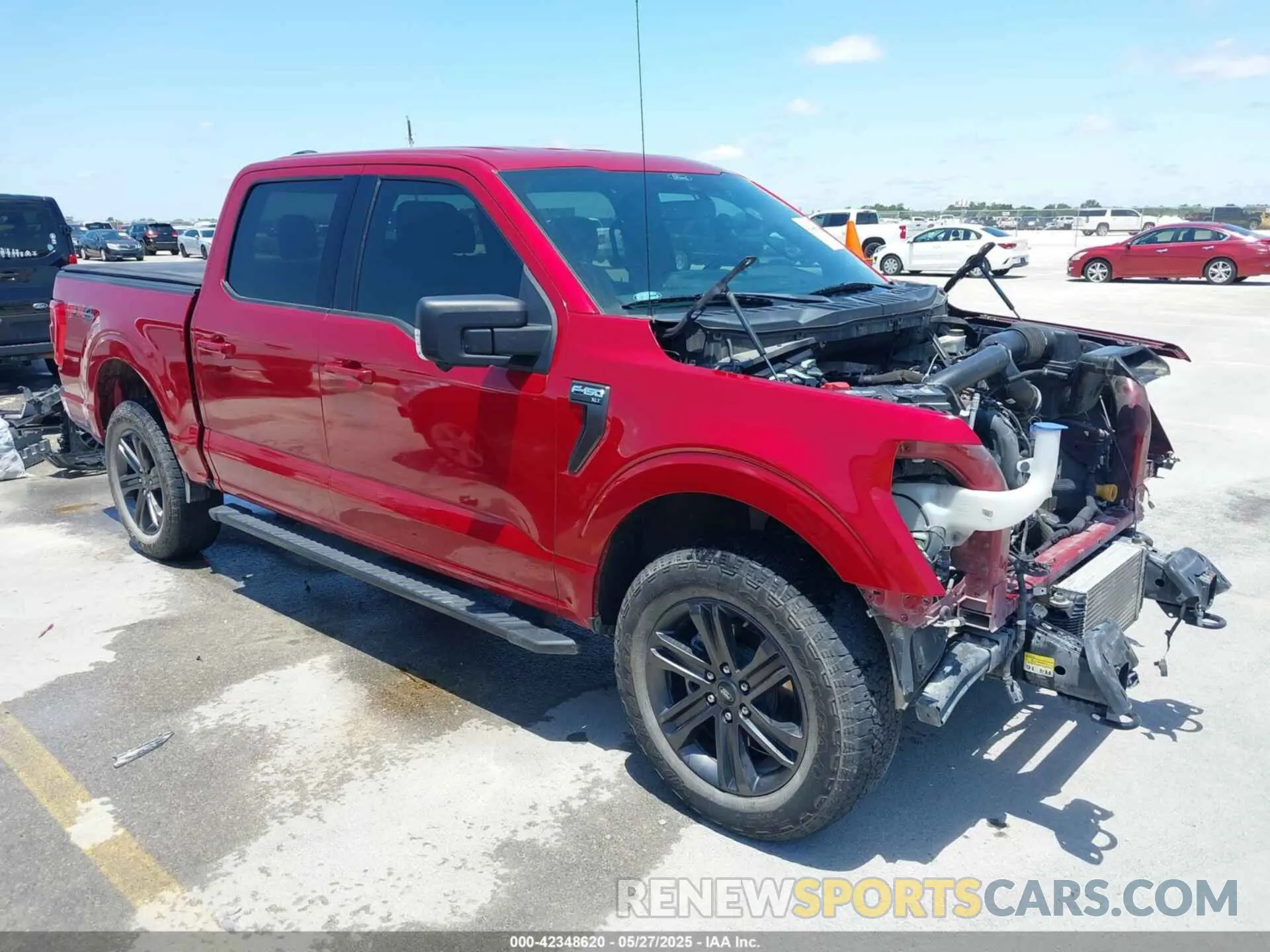 1 Photograph of a damaged car 1FTFW1E86MKD21516 FORD F-150 2021