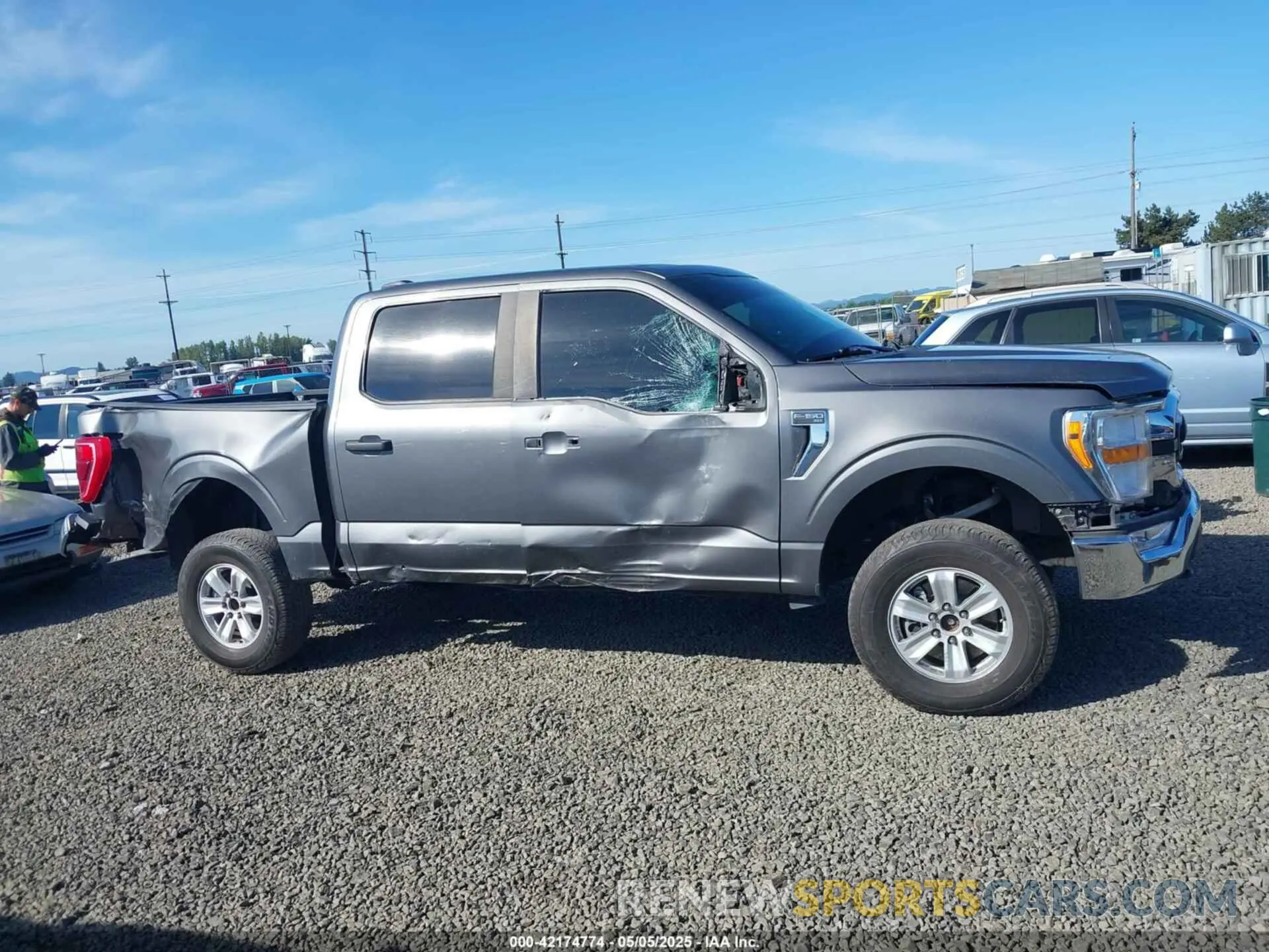 14 Photograph of a damaged car 1FTFW1E86MKD57397 FORD F-150 2021