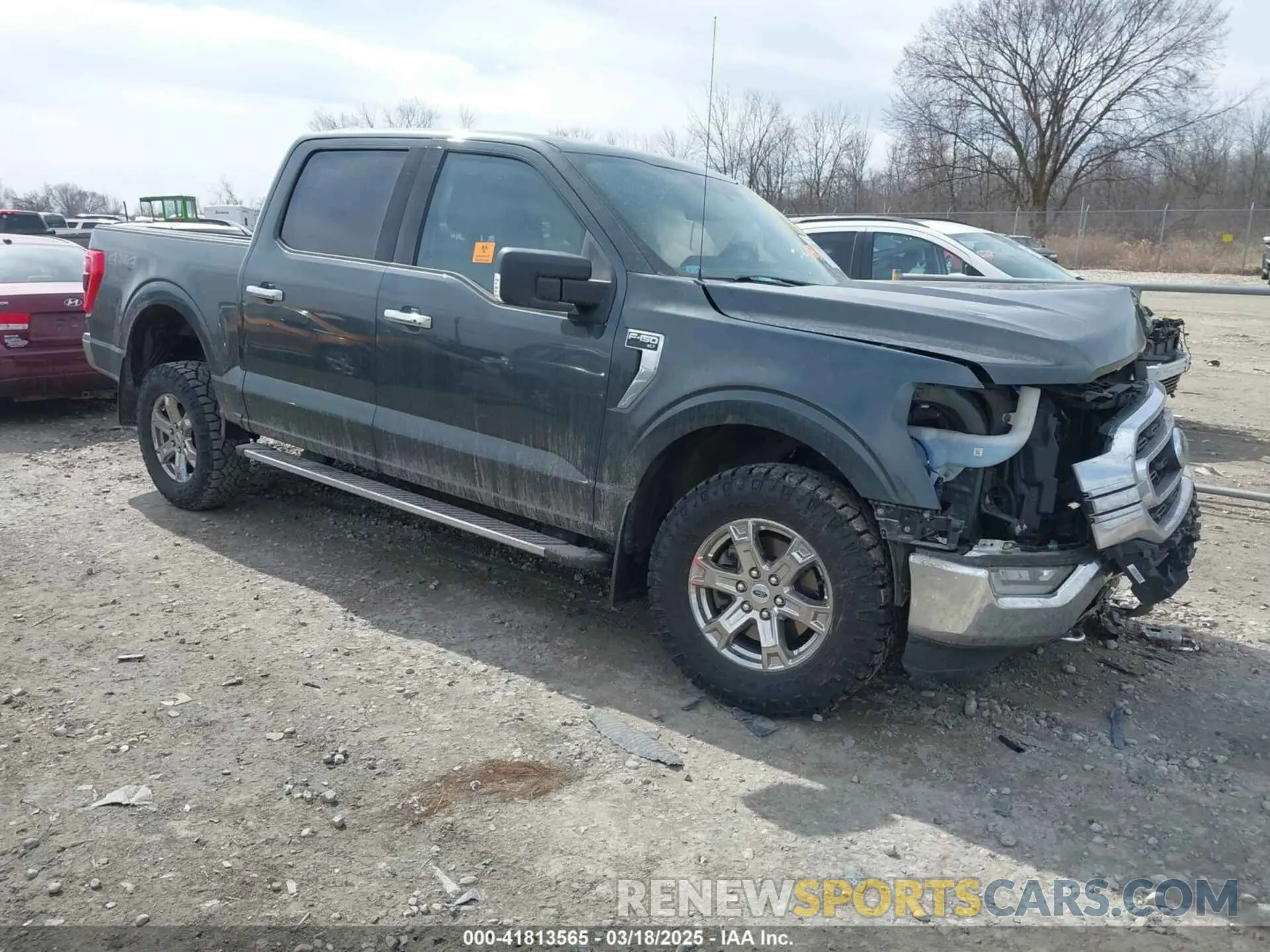 1 Photograph of a damaged car 1FTFW1E86MKD80565 FORD F-150 2021