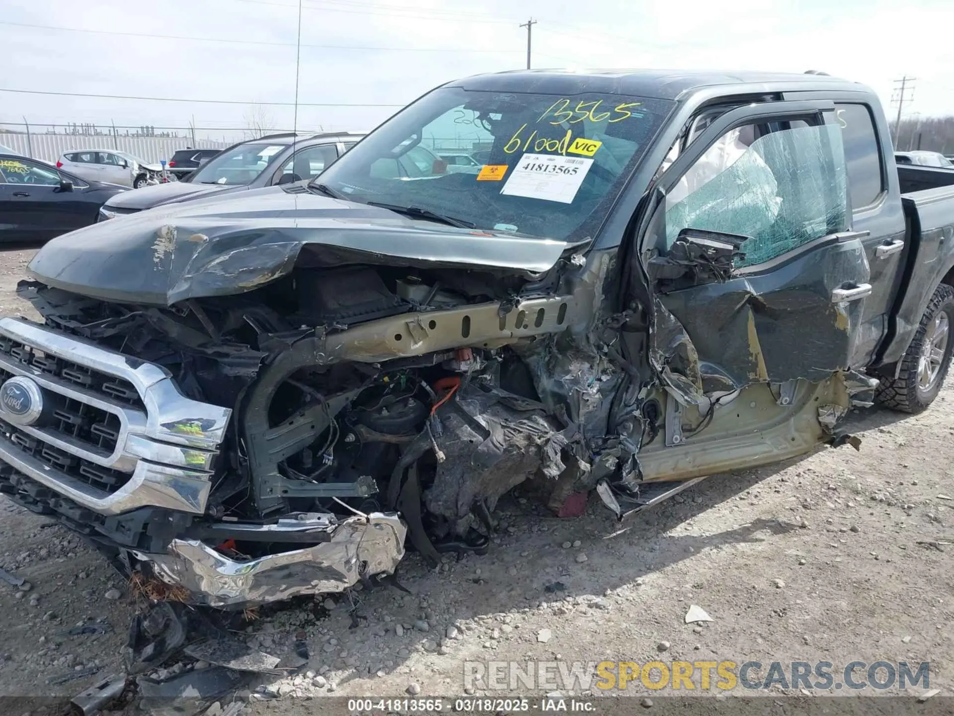 6 Photograph of a damaged car 1FTFW1E86MKD80565 FORD F-150 2021