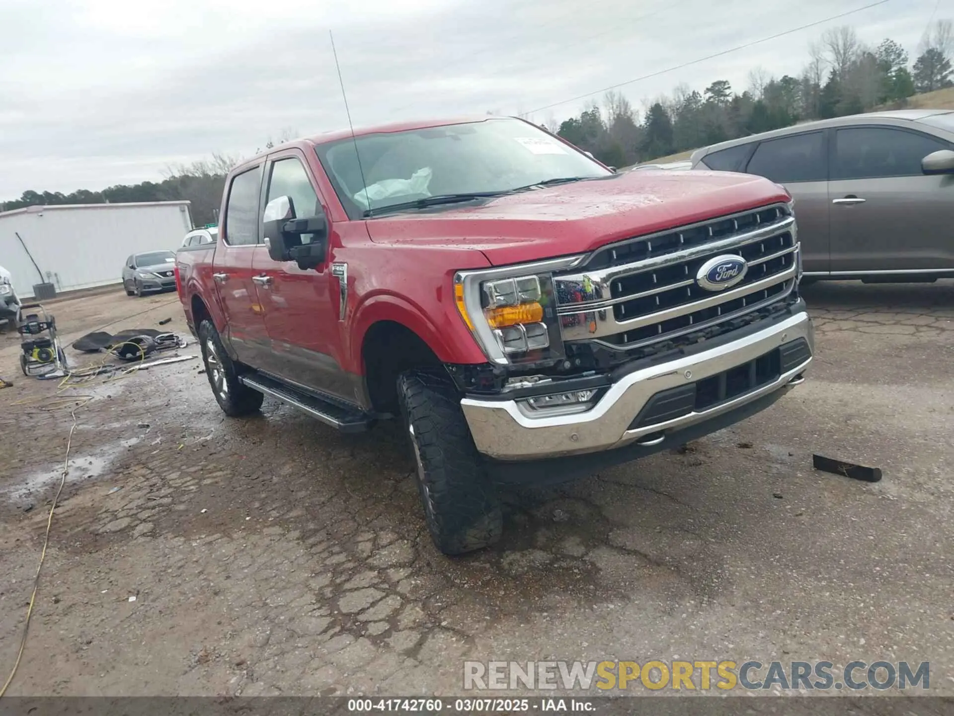 1 Photograph of a damaged car 1FTFW1E86MKD88763 FORD F-150 2021