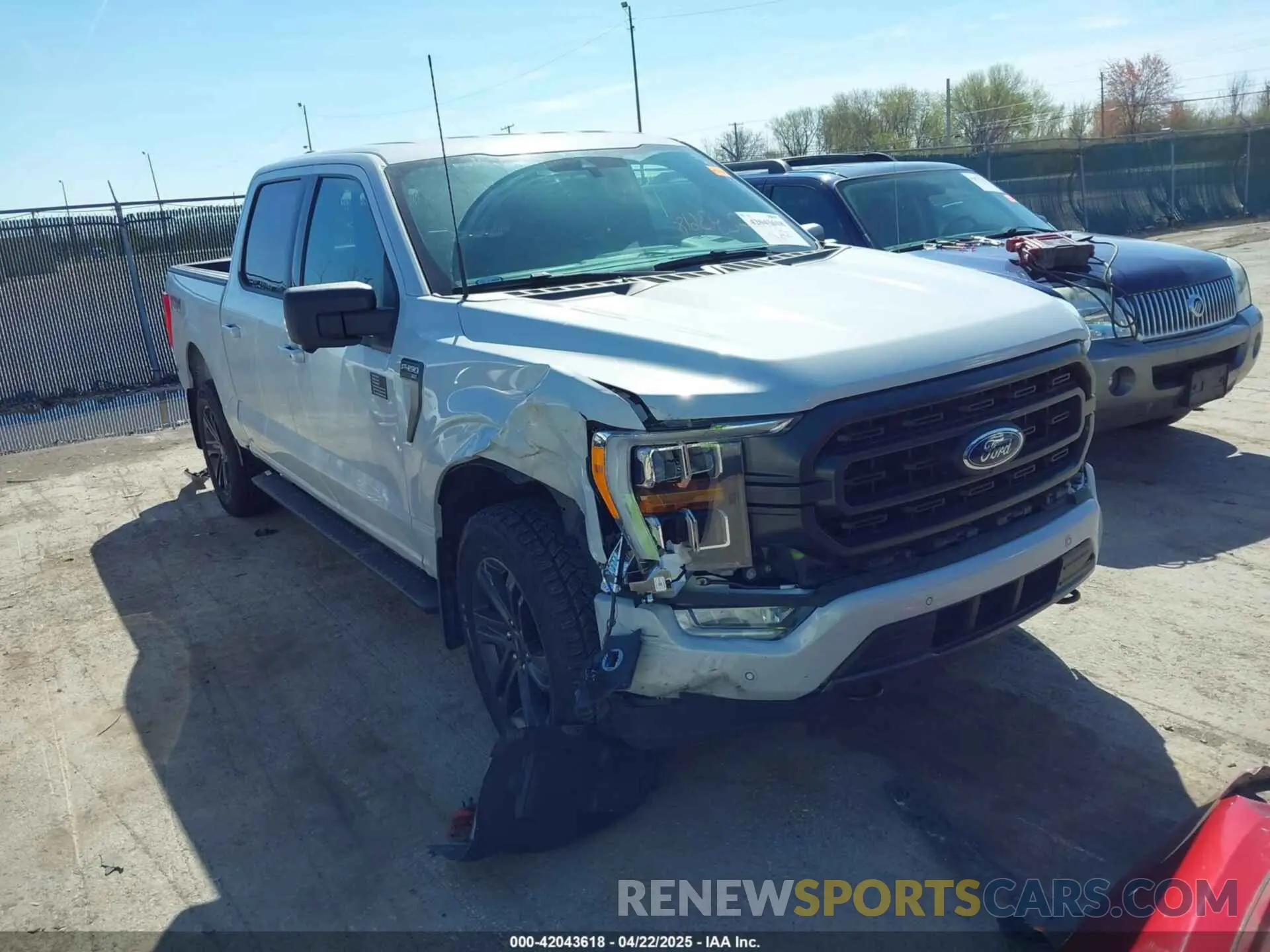 1 Photograph of a damaged car 1FTFW1E86MKE22491 FORD F-150 2021