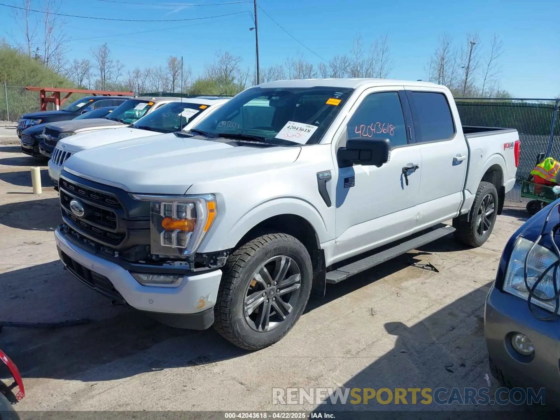 2 Photograph of a damaged car 1FTFW1E86MKE22491 FORD F-150 2021