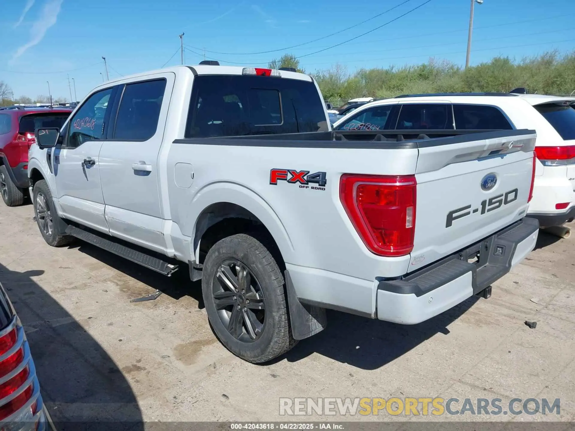 3 Photograph of a damaged car 1FTFW1E86MKE22491 FORD F-150 2021
