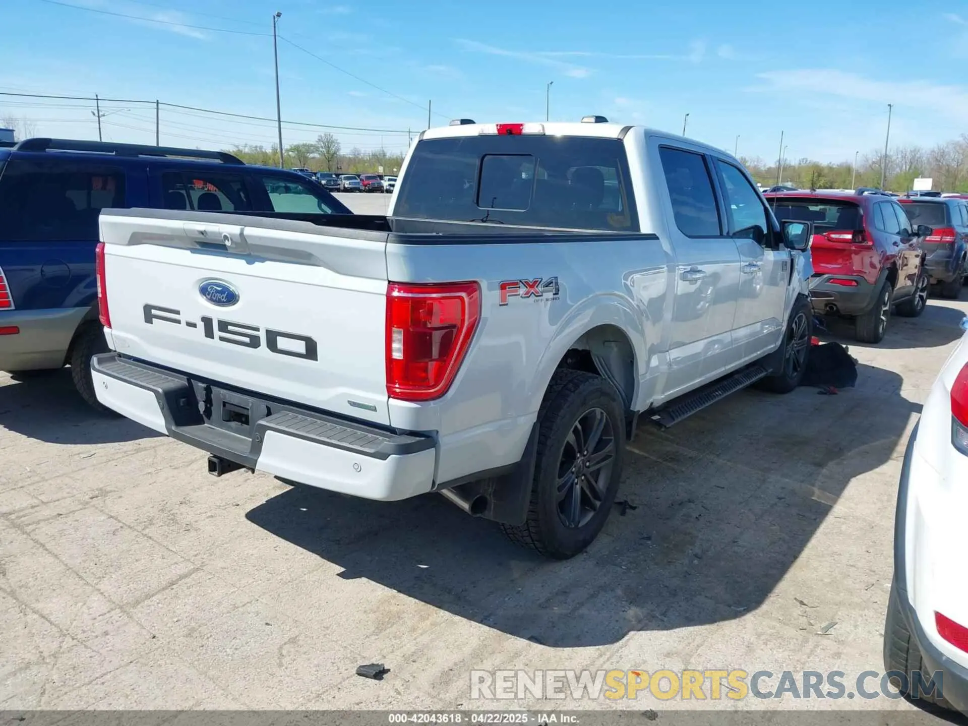 4 Photograph of a damaged car 1FTFW1E86MKE22491 FORD F-150 2021