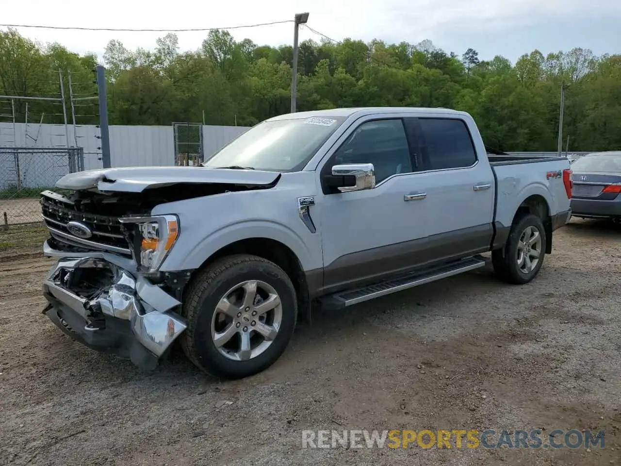 1 Photograph of a damaged car 1FTFW1E86MKE52011 FORD F-150 2021