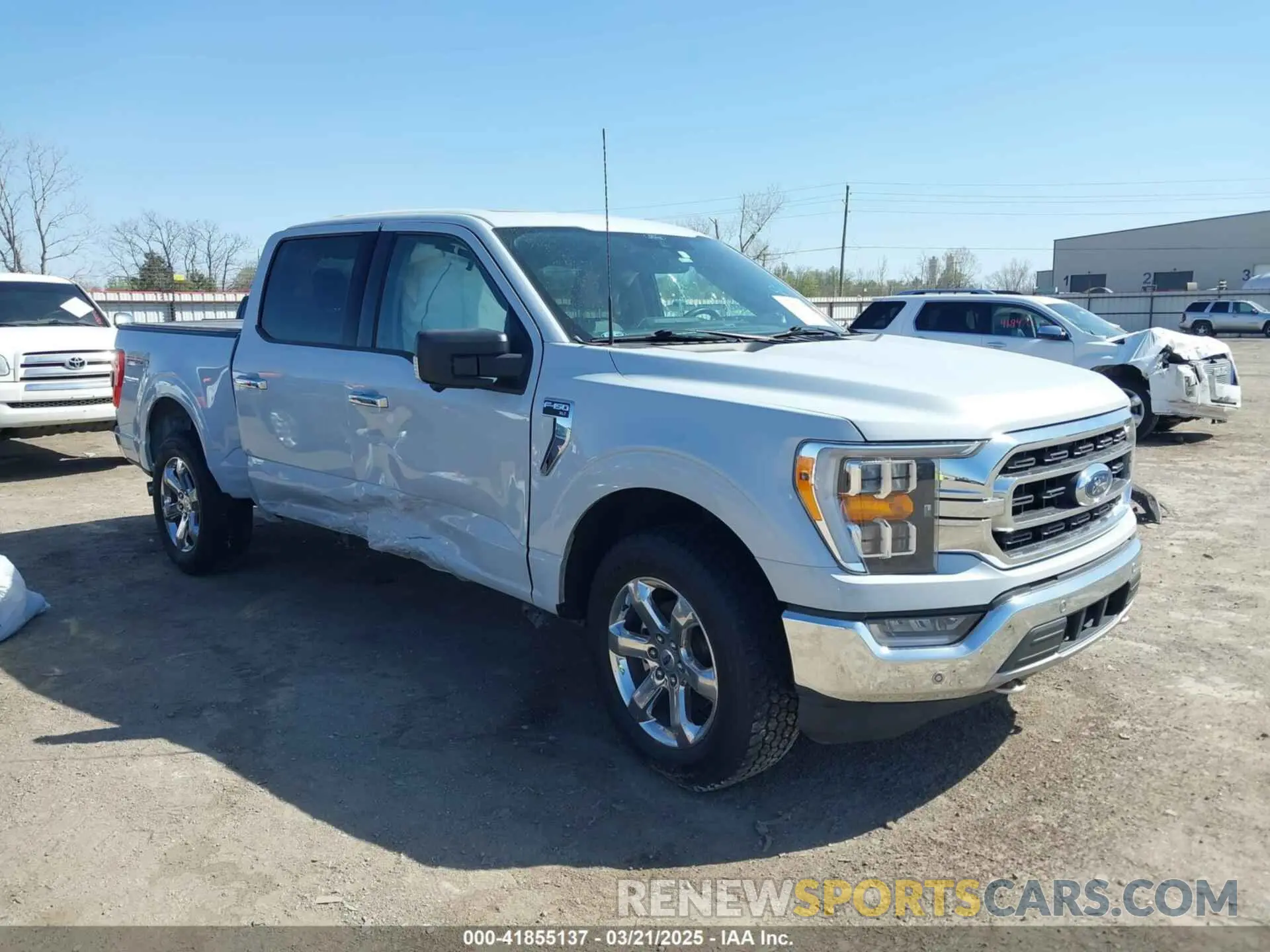 1 Photograph of a damaged car 1FTFW1E86MKE92315 FORD F-150 2021