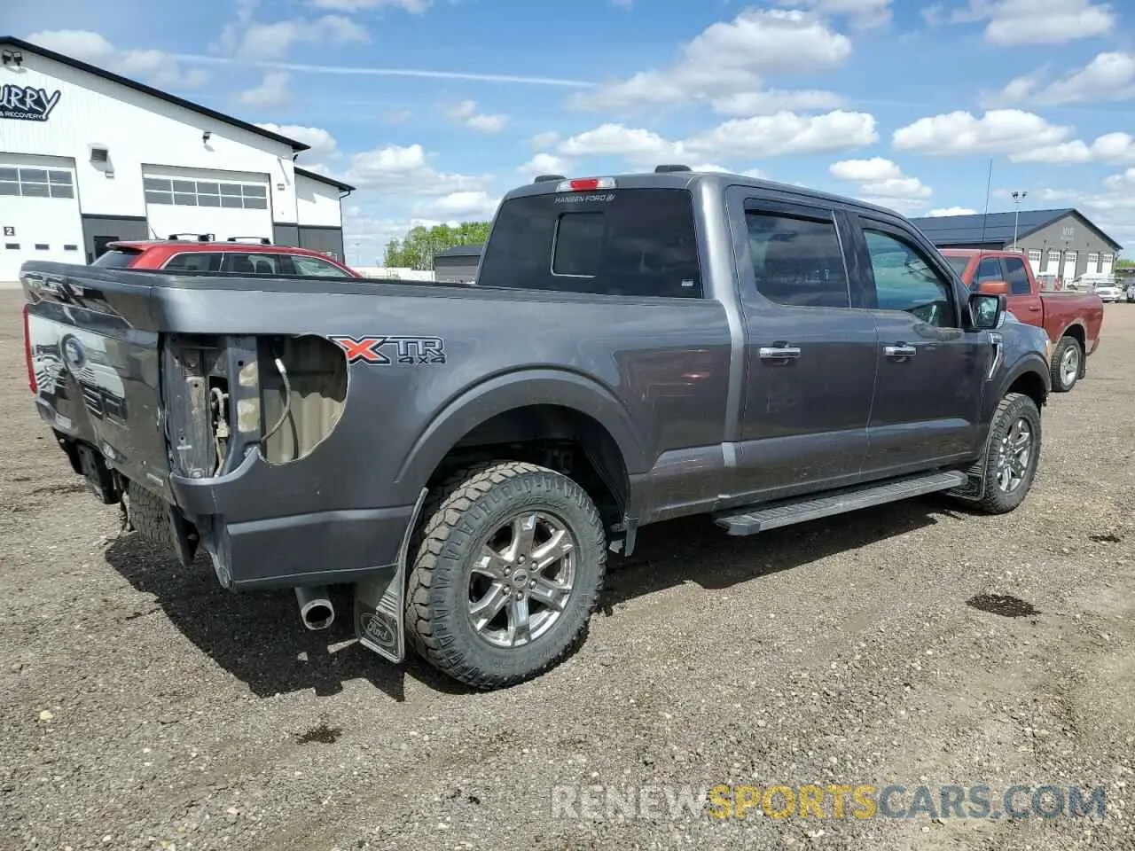 3 Photograph of a damaged car 1FTFW1E87MFA62933 FORD F-150 2021