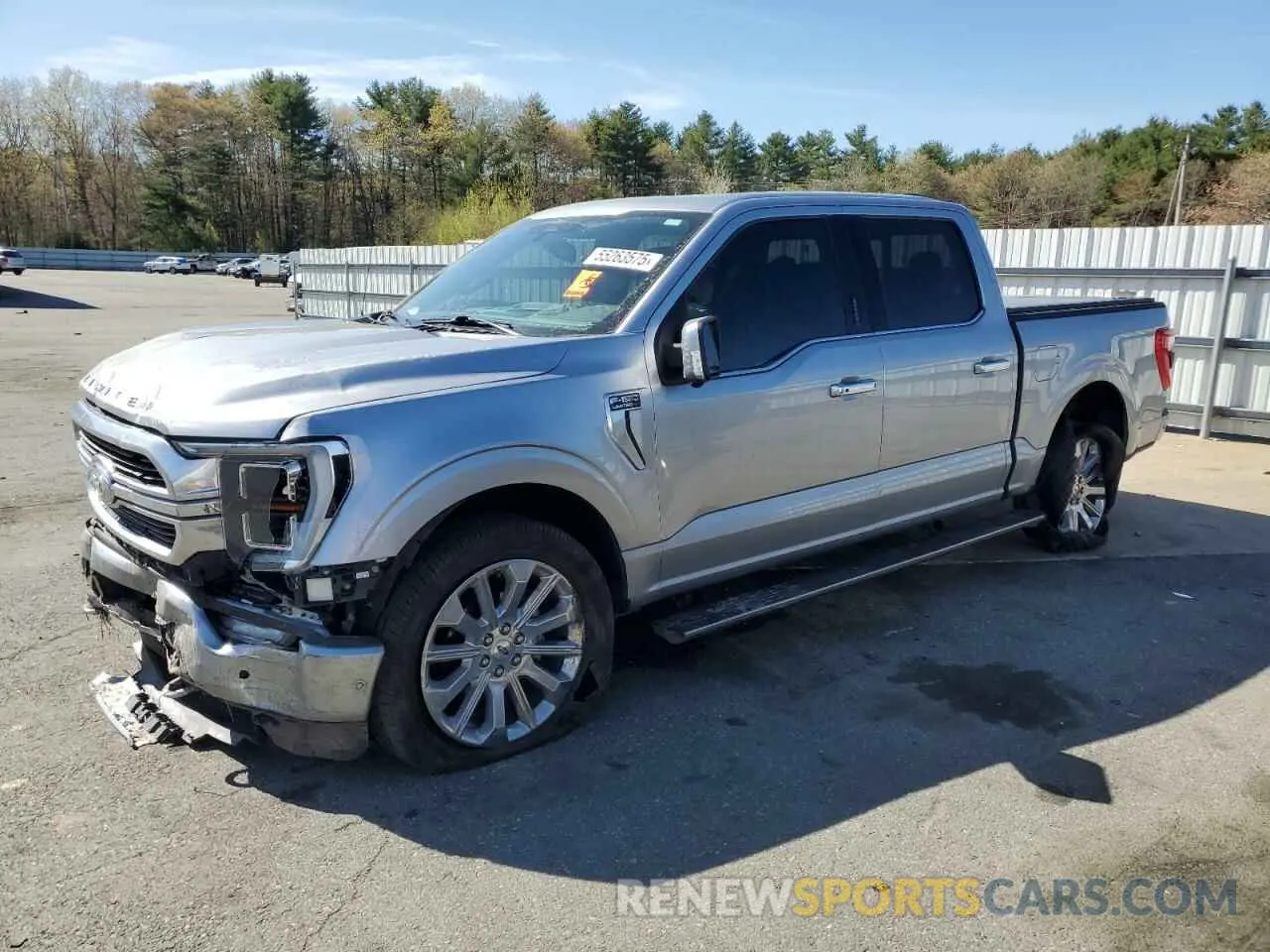 1 Photograph of a damaged car 1FTFW1E87MFA65072 FORD F-150 2021