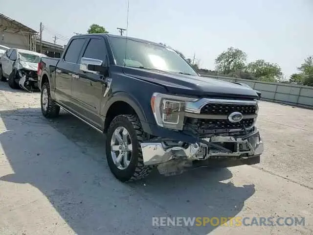 11 Photograph of a damaged car 1FTFW1E87MFB36383 FORD F-150 2021
