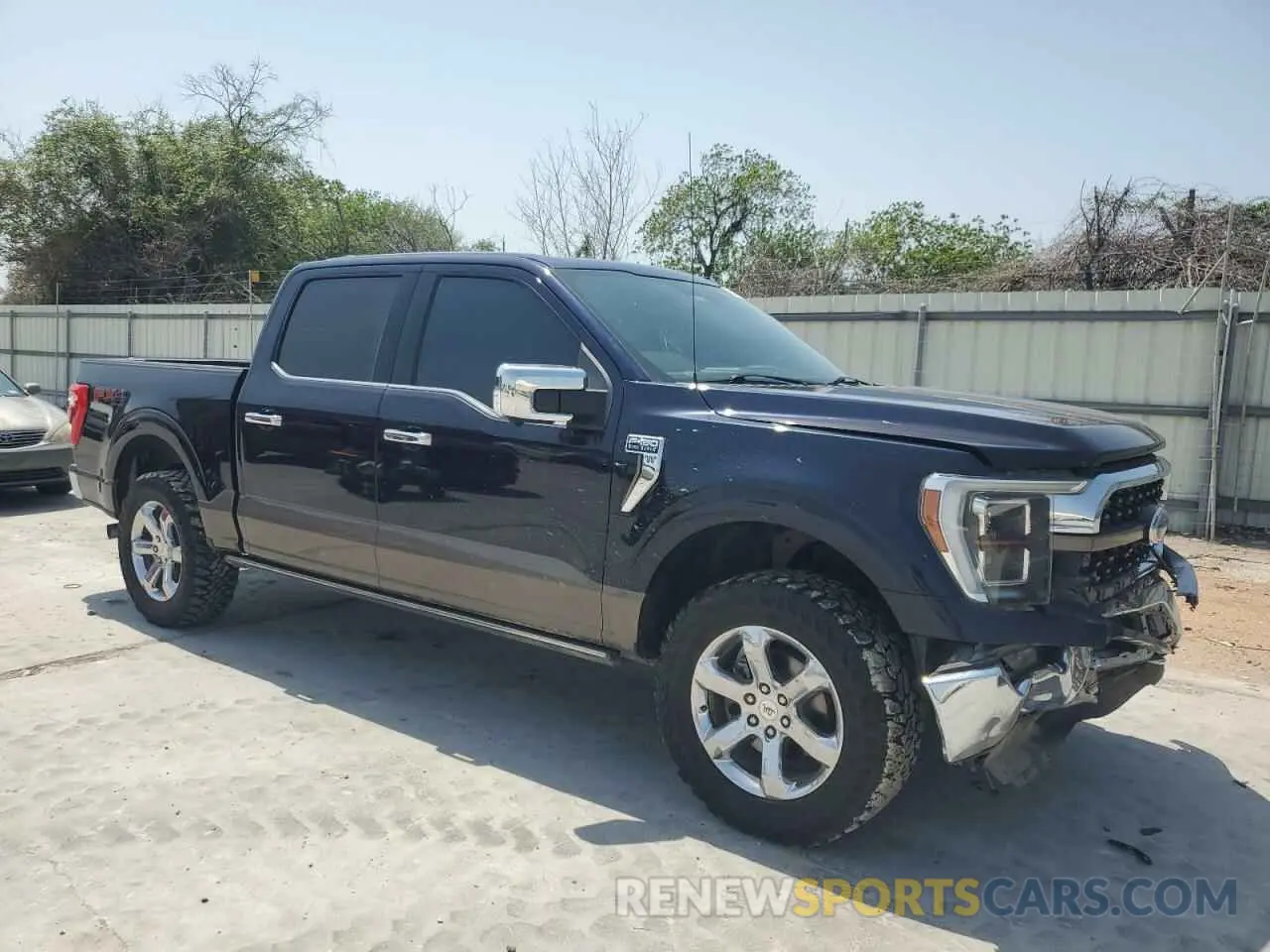 4 Photograph of a damaged car 1FTFW1E87MFB36383 FORD F-150 2021