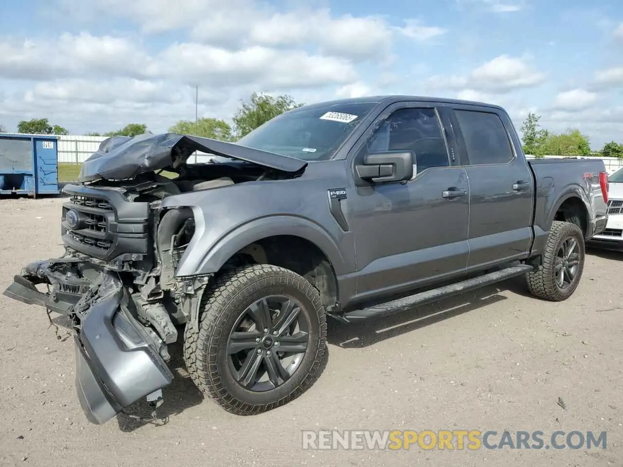 1 Photograph of a damaged car 1FTFW1E87MFB91416 FORD F-150 2021