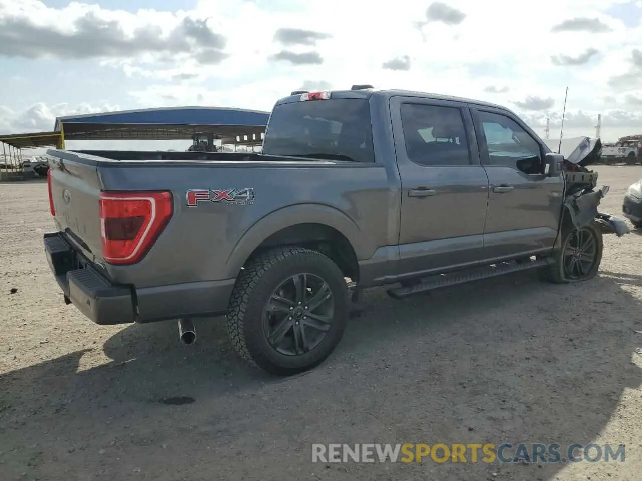 3 Photograph of a damaged car 1FTFW1E87MFB91416 FORD F-150 2021