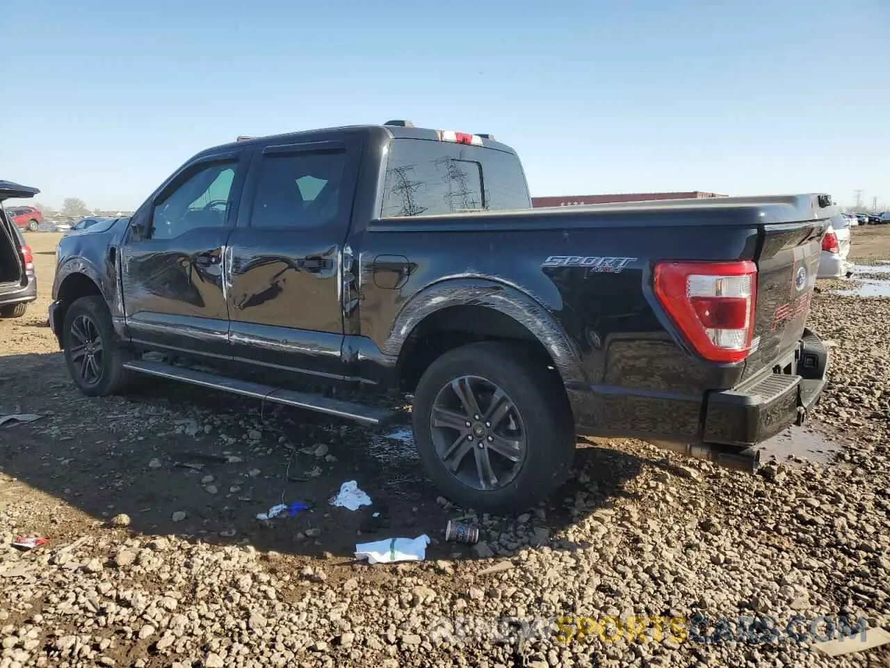 2 Photograph of a damaged car 1FTFW1E87MFC01538 FORD F-150 2021