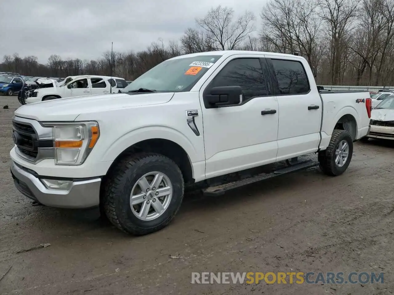 1 Photograph of a damaged car 1FTFW1E87MFC08425 FORD F-150 2021