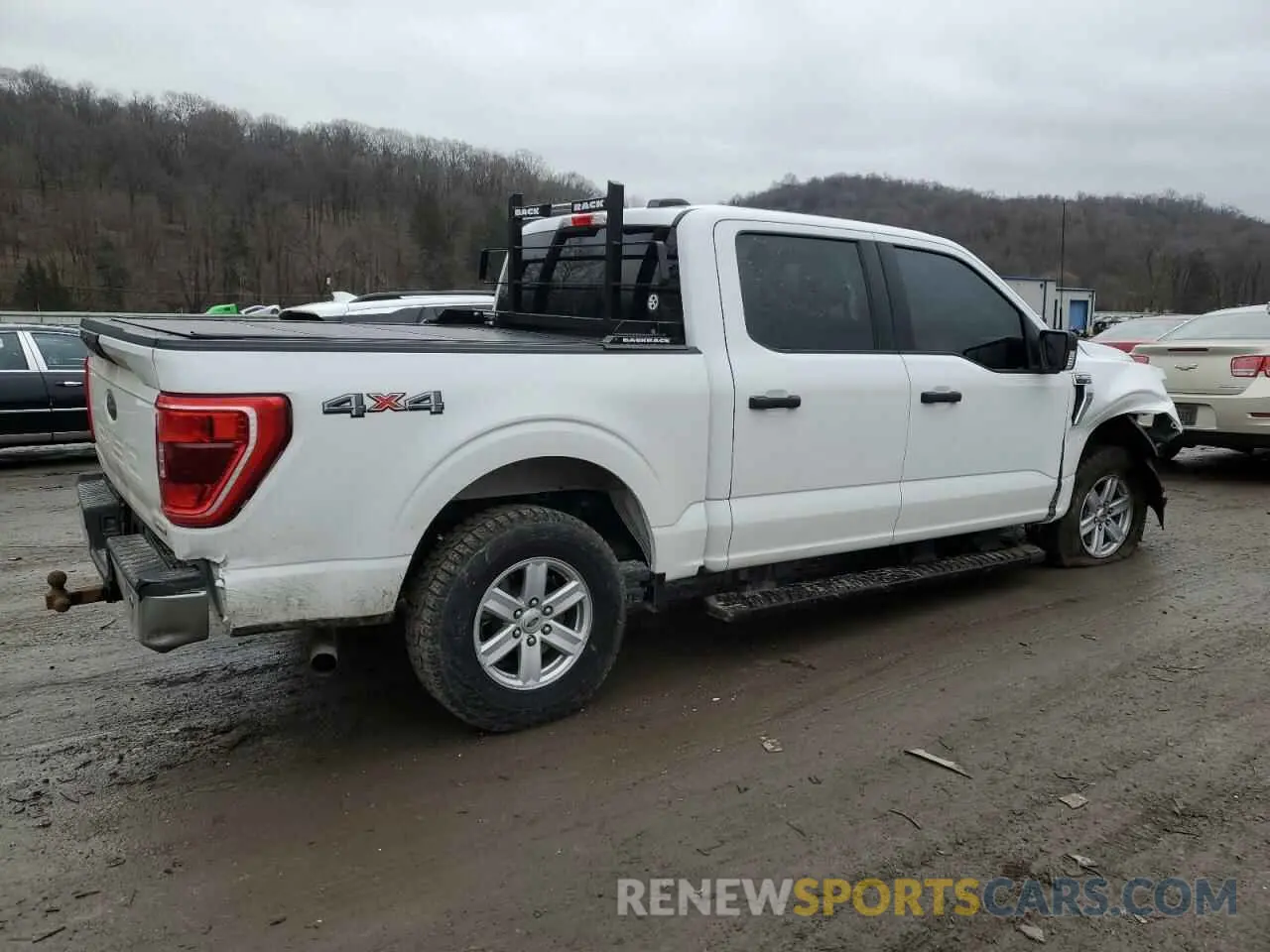 3 Photograph of a damaged car 1FTFW1E87MFC08425 FORD F-150 2021