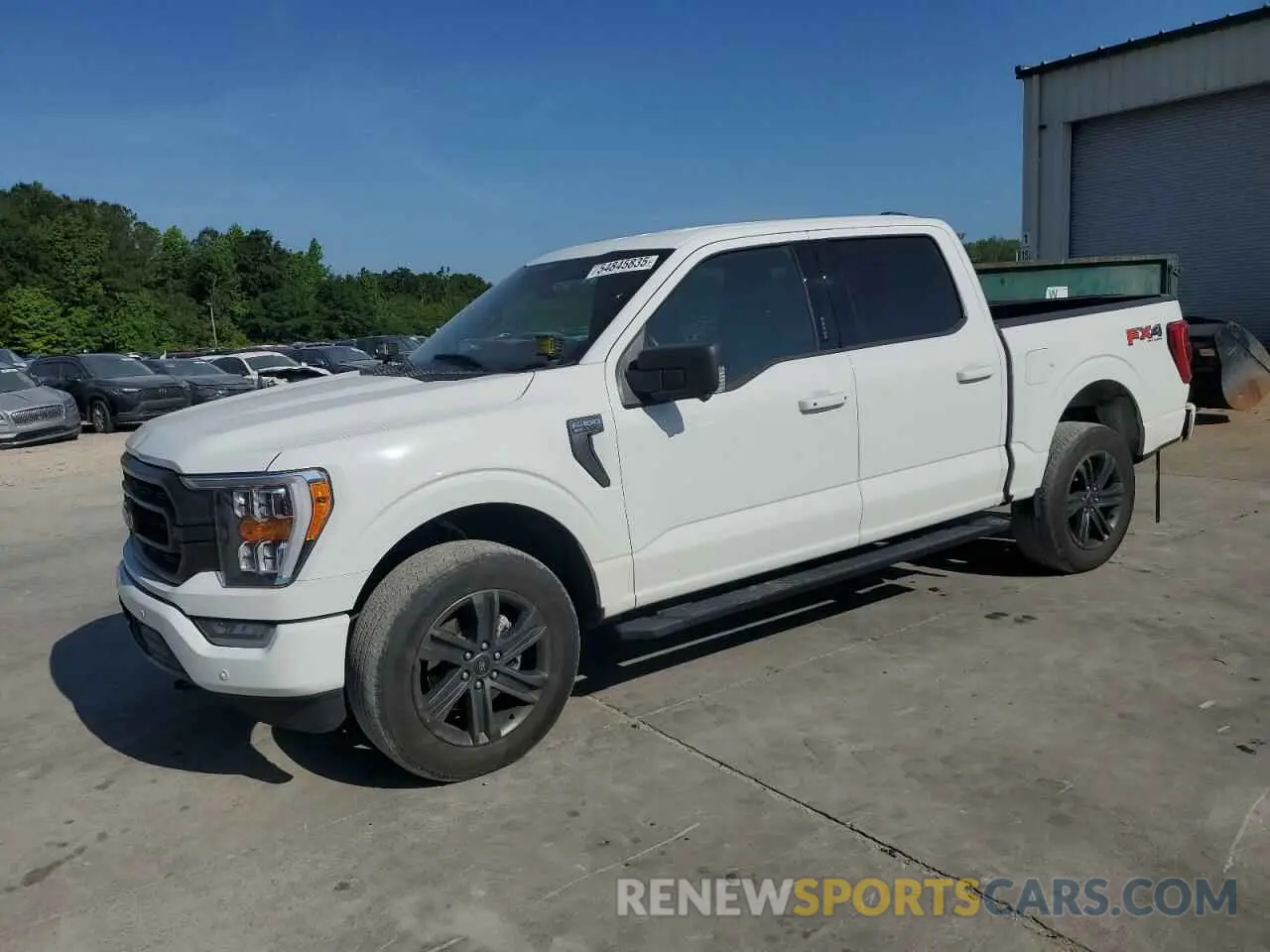1 Photograph of a damaged car 1FTFW1E87MFC58533 FORD F-150 2021