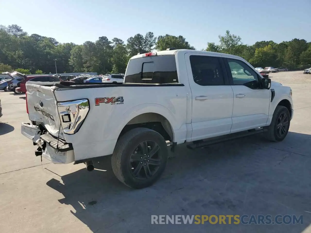 3 Photograph of a damaged car 1FTFW1E87MFC58533 FORD F-150 2021