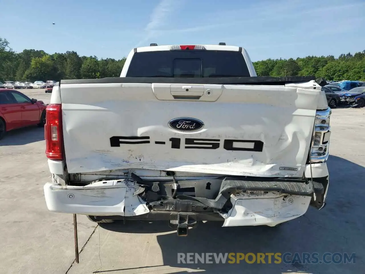 6 Photograph of a damaged car 1FTFW1E87MFC58533 FORD F-150 2021