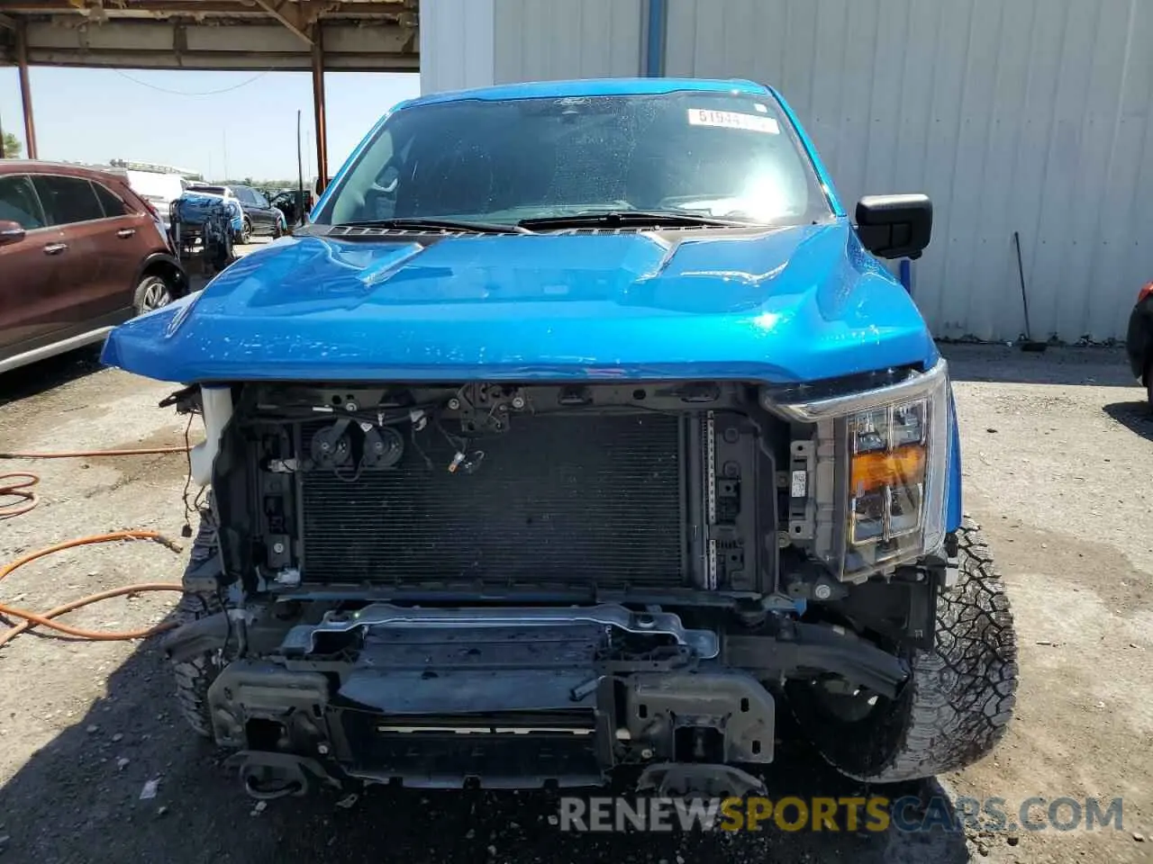 5 Photograph of a damaged car 1FTFW1E87MFC61027 FORD F-150 2021