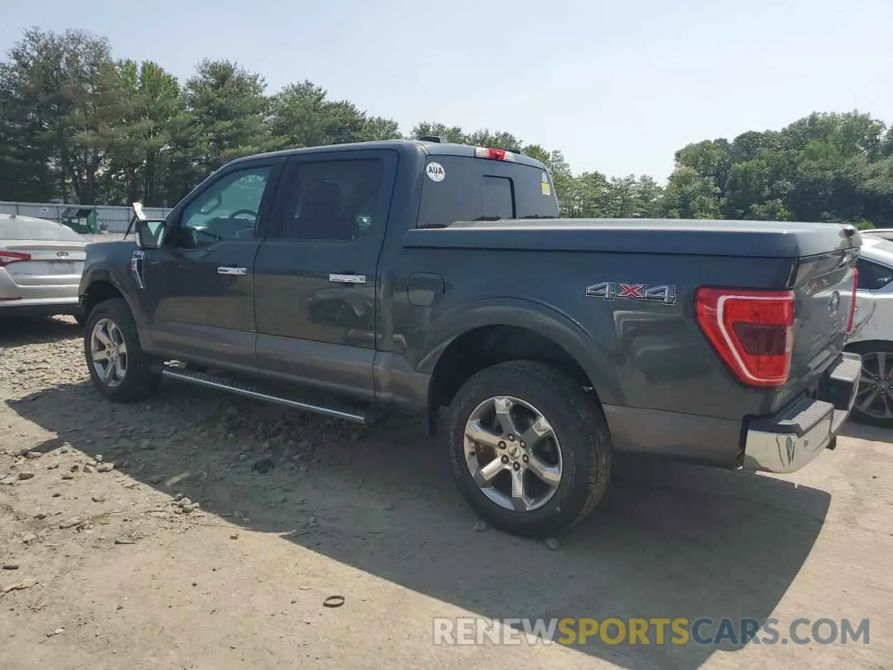 2 Photograph of a damaged car 1FTFW1E87MKD43783 FORD F-150 2021