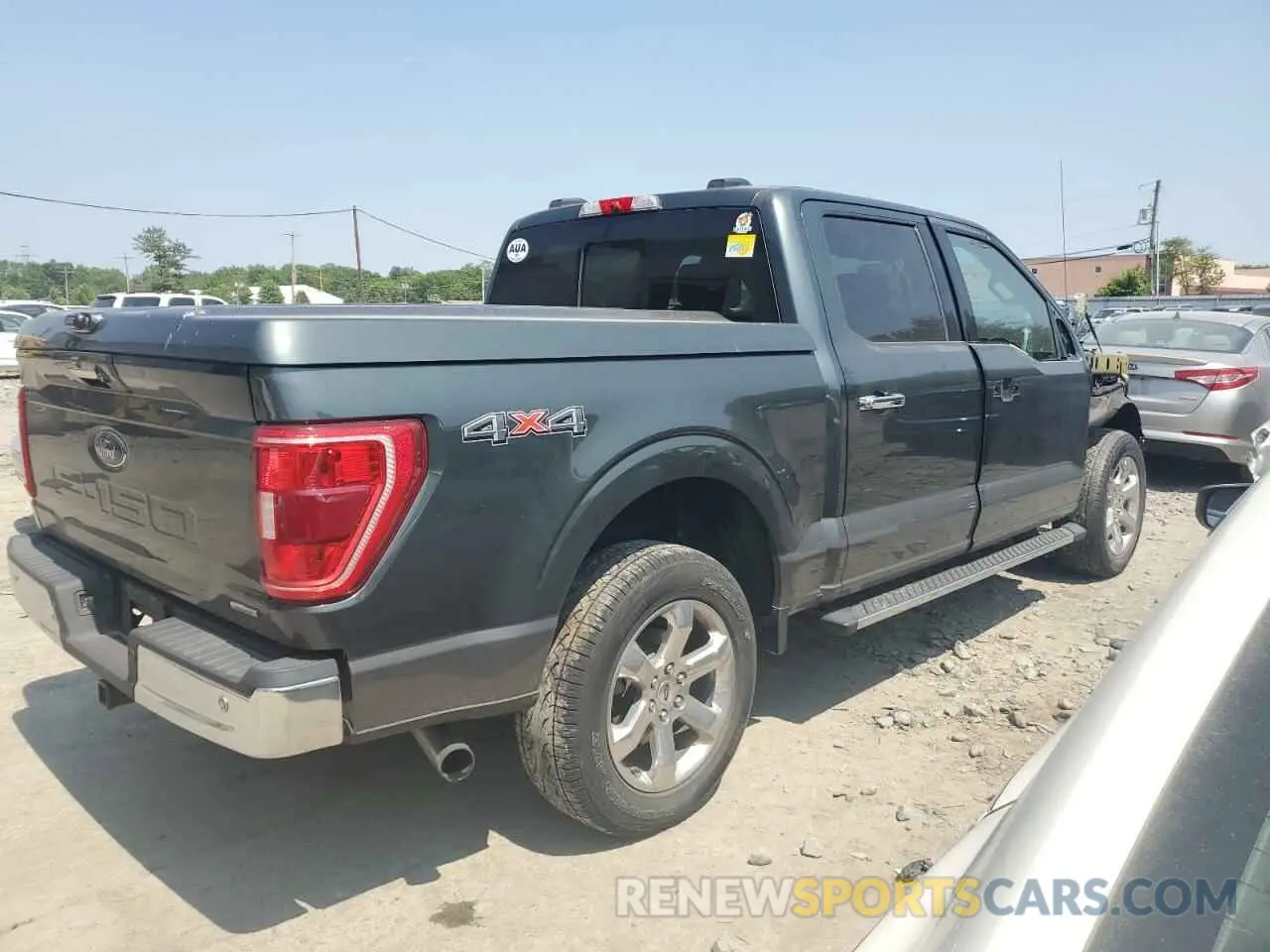 3 Photograph of a damaged car 1FTFW1E87MKD43783 FORD F-150 2021