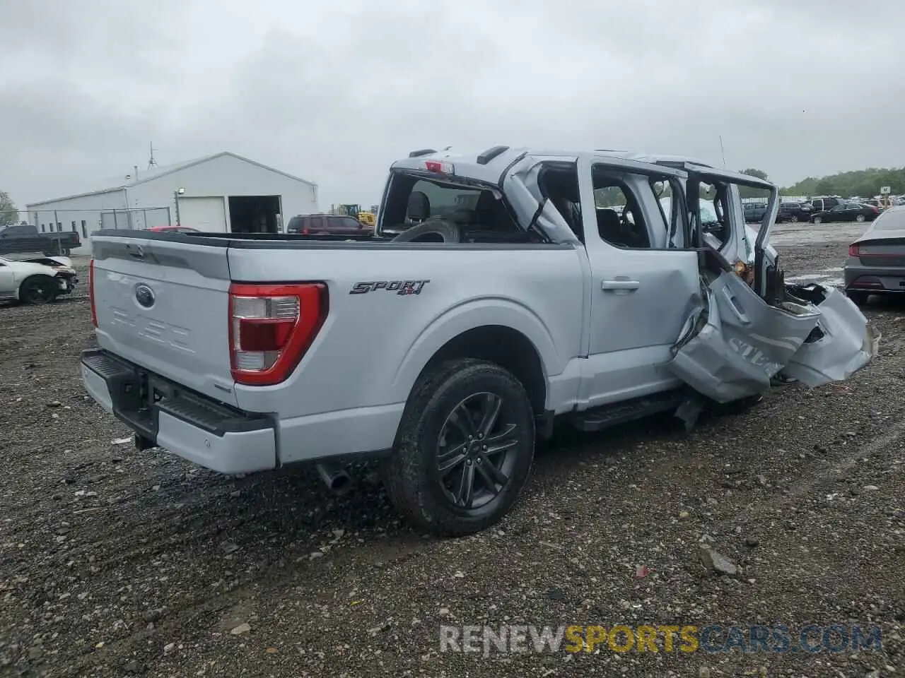 3 Photograph of a damaged car 1FTFW1E87MKD54623 FORD F-150 2021