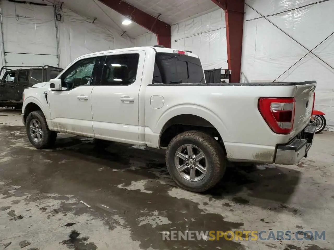 2 Photograph of a damaged car 1FTFW1E88MFB23240 FORD F-150 2021