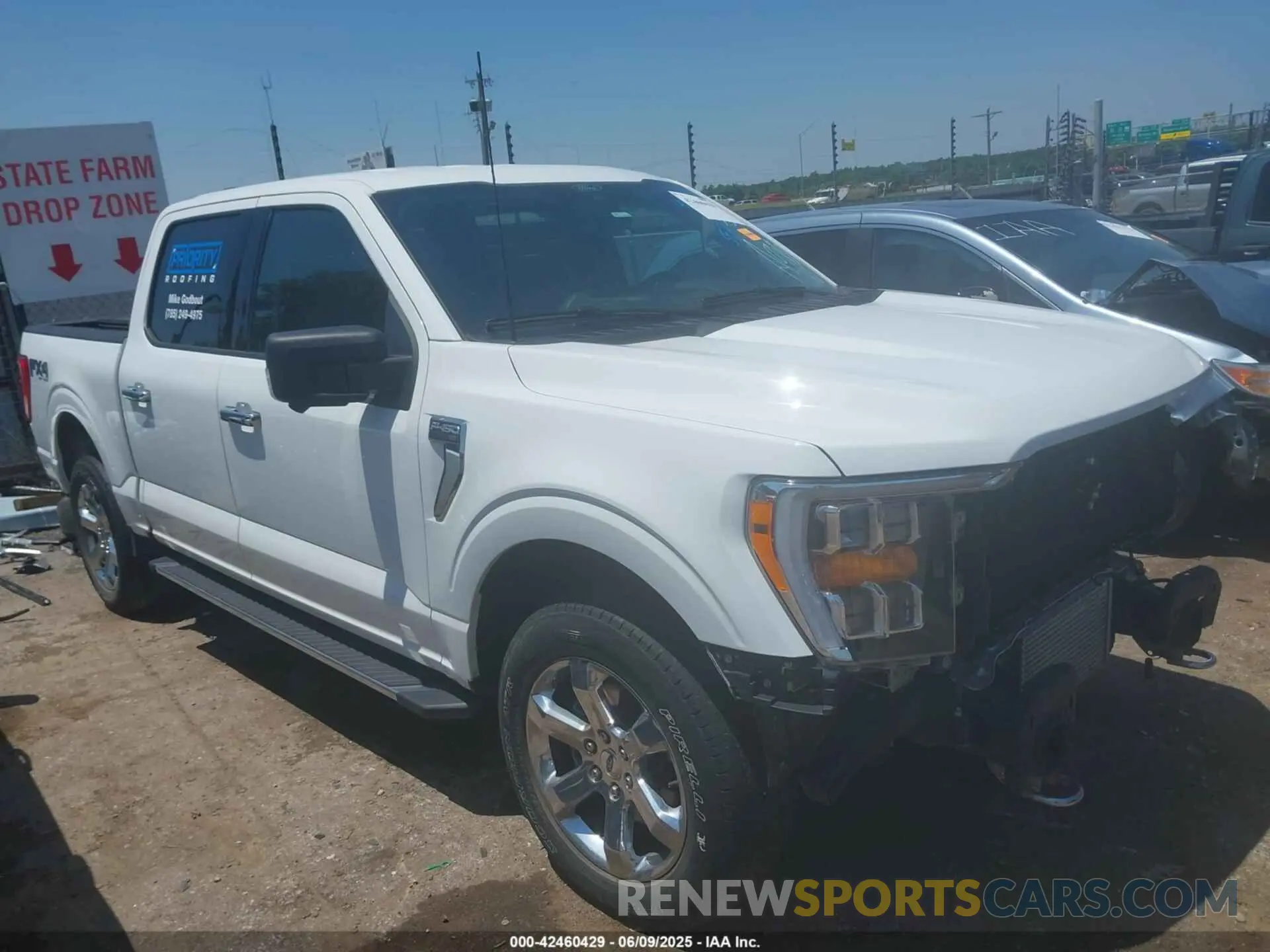 1 Photograph of a damaged car 1FTFW1E88MFB53595 FORD F-150 2021