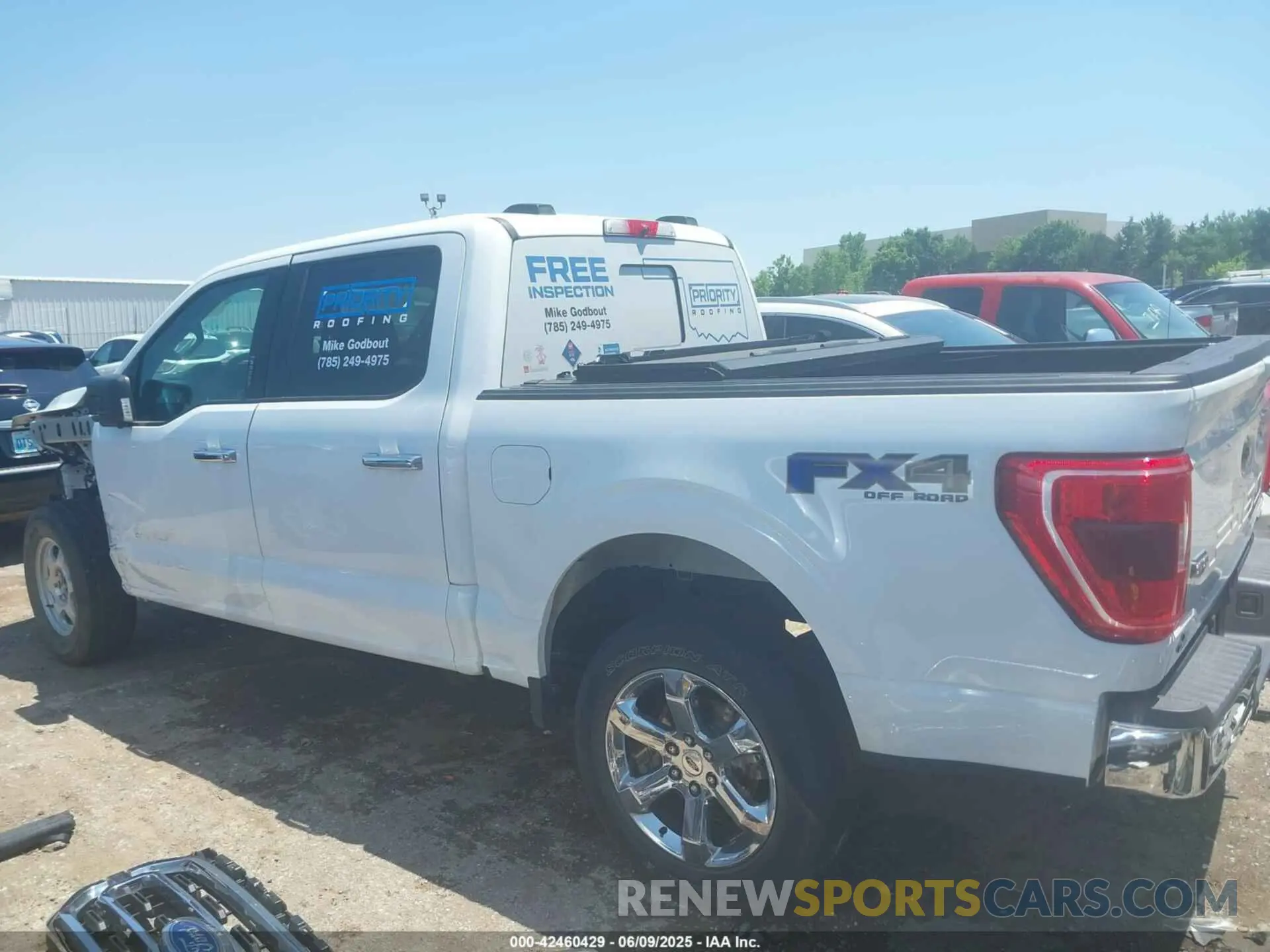 15 Photograph of a damaged car 1FTFW1E88MFB53595 FORD F-150 2021