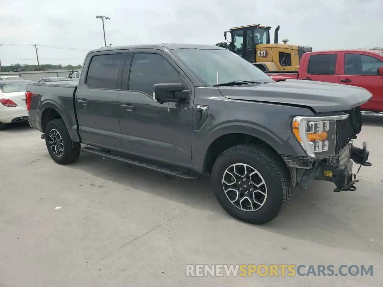 4 Photograph of a damaged car 1FTFW1E89MFA32865 FORD F-150 2021