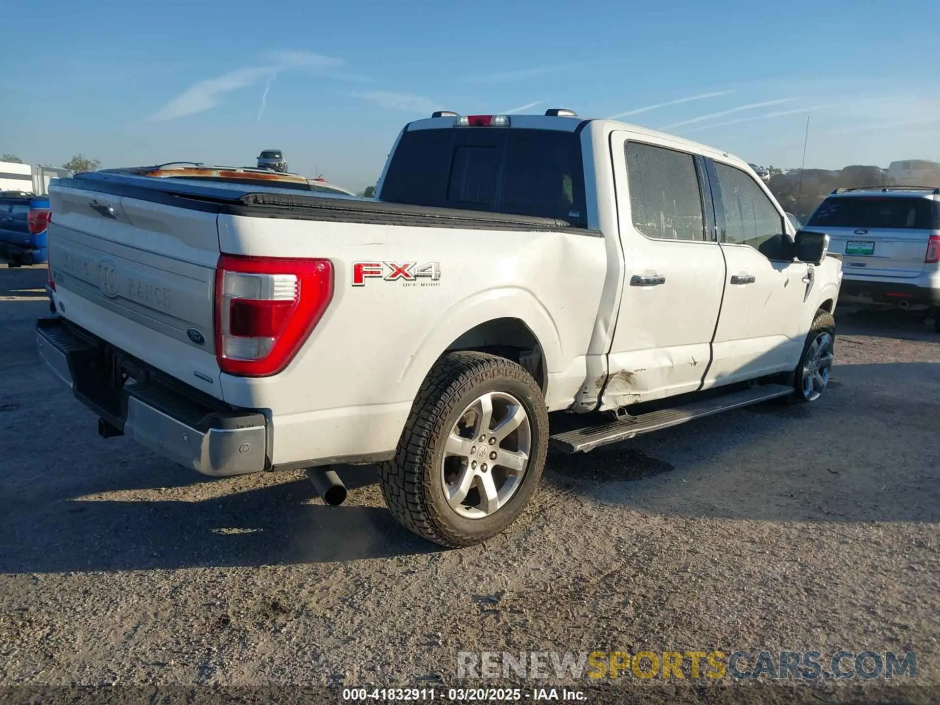 4 Photograph of a damaged car 1FTFW1E89MFB34411 FORD F-150 2021