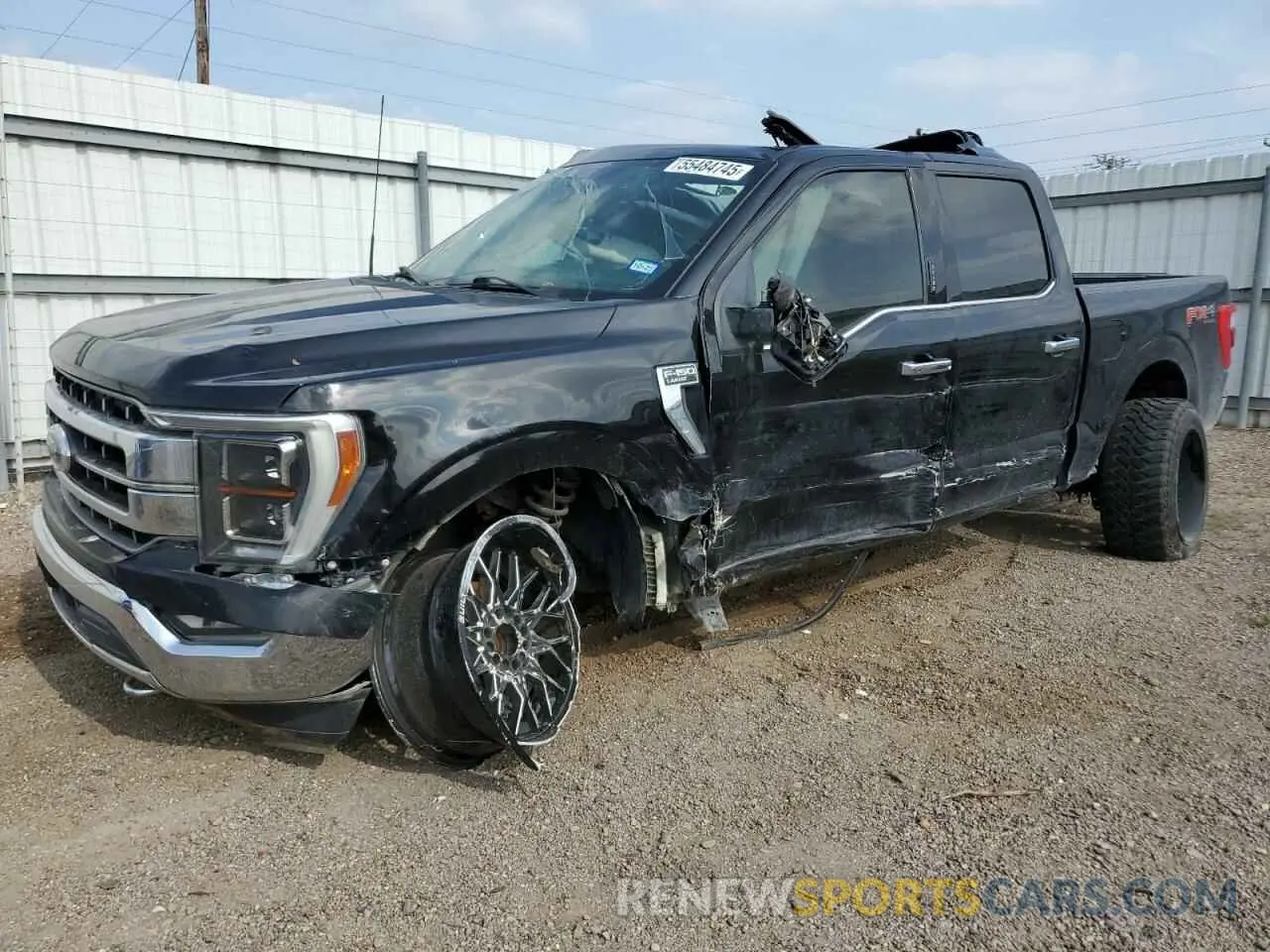 1 Photograph of a damaged car 1FTFW1E89MFC30569 FORD F-150 2021