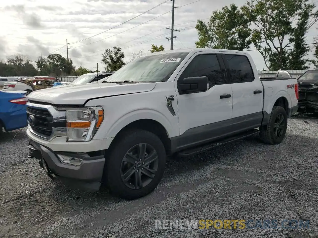 1 Photograph of a damaged car 1FTFW1E89MKD37340 FORD F-150 2021
