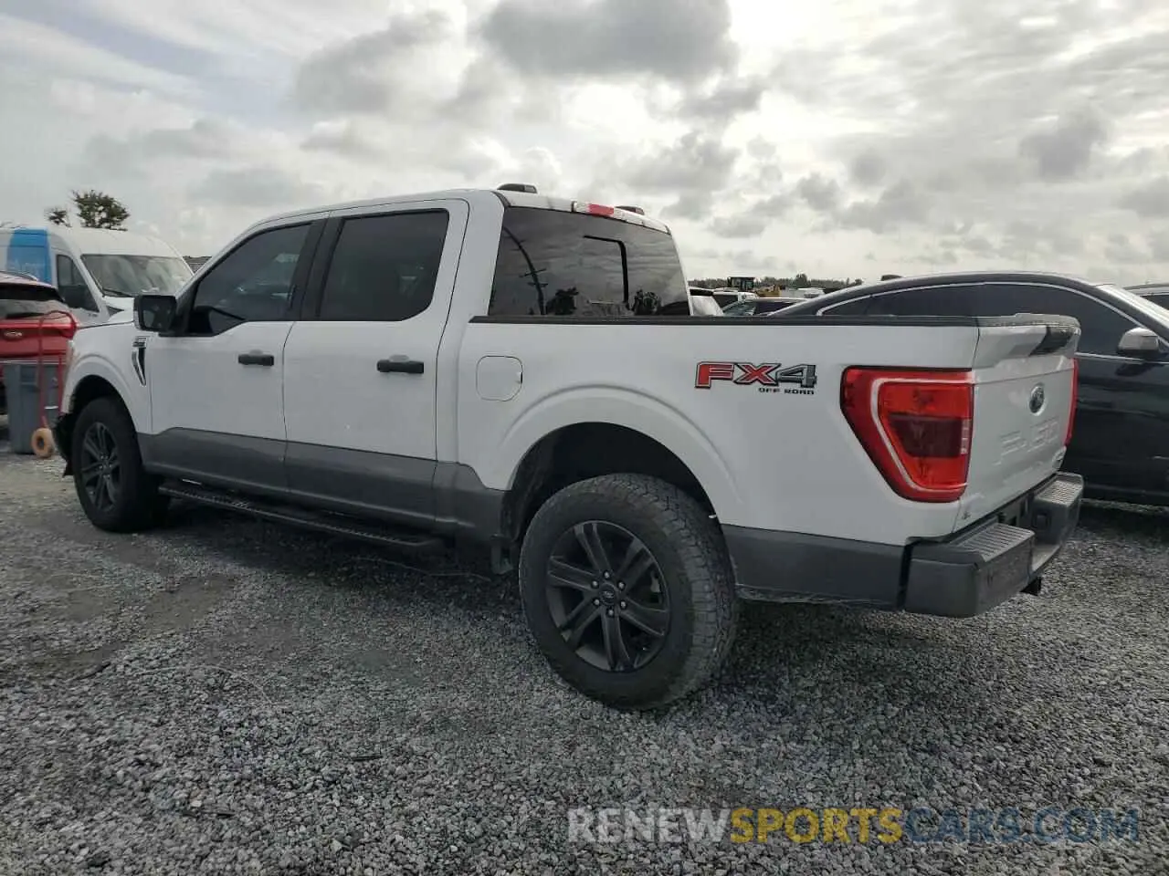 2 Photograph of a damaged car 1FTFW1E89MKD37340 FORD F-150 2021