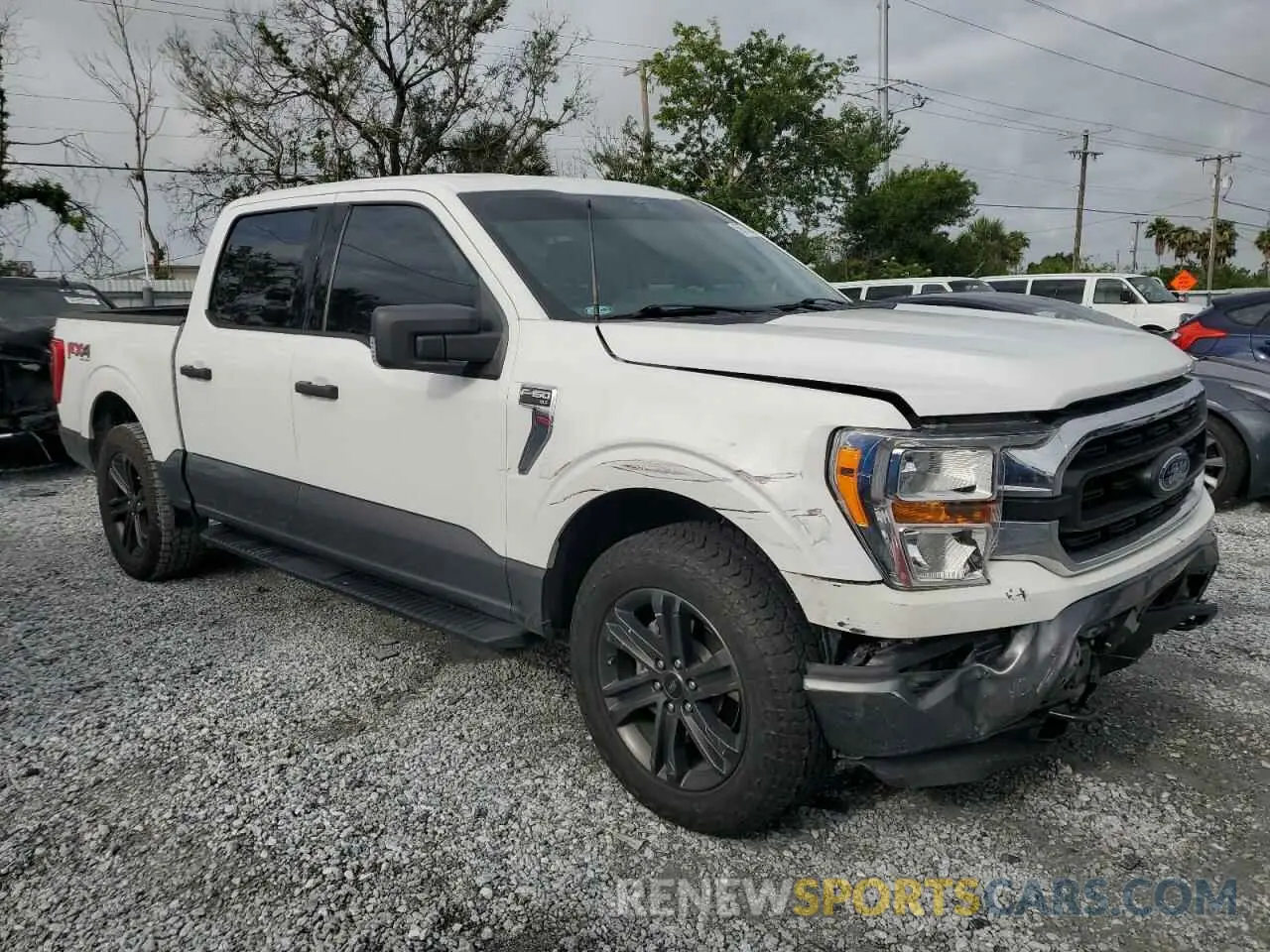4 Photograph of a damaged car 1FTFW1E89MKD37340 FORD F-150 2021