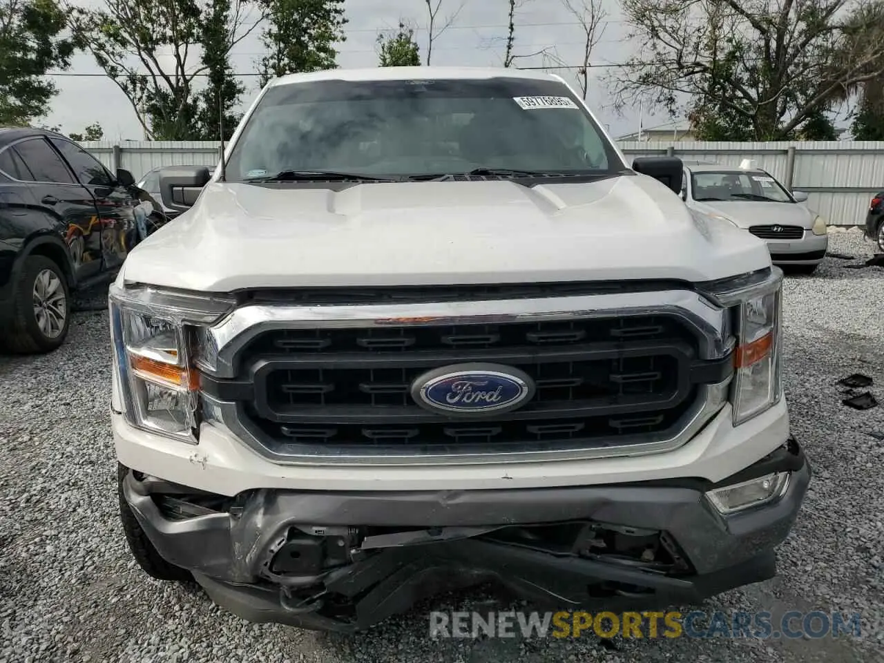 5 Photograph of a damaged car 1FTFW1E89MKD37340 FORD F-150 2021